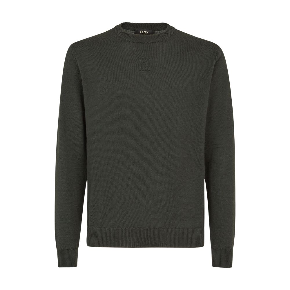 FENDI Long-sleeved crew-neck jumper