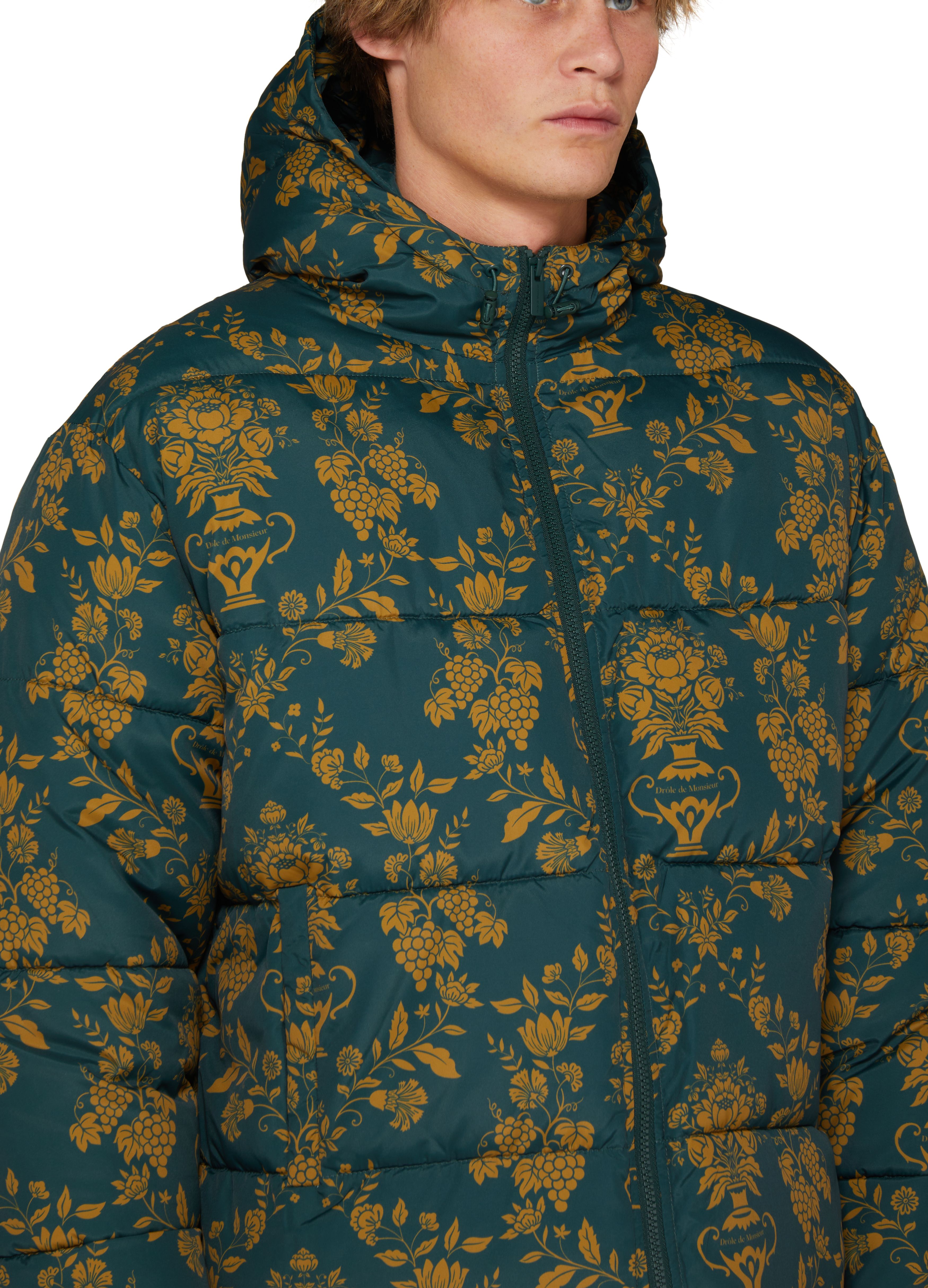 Drôle de Monsieur Damask Padded Jacket