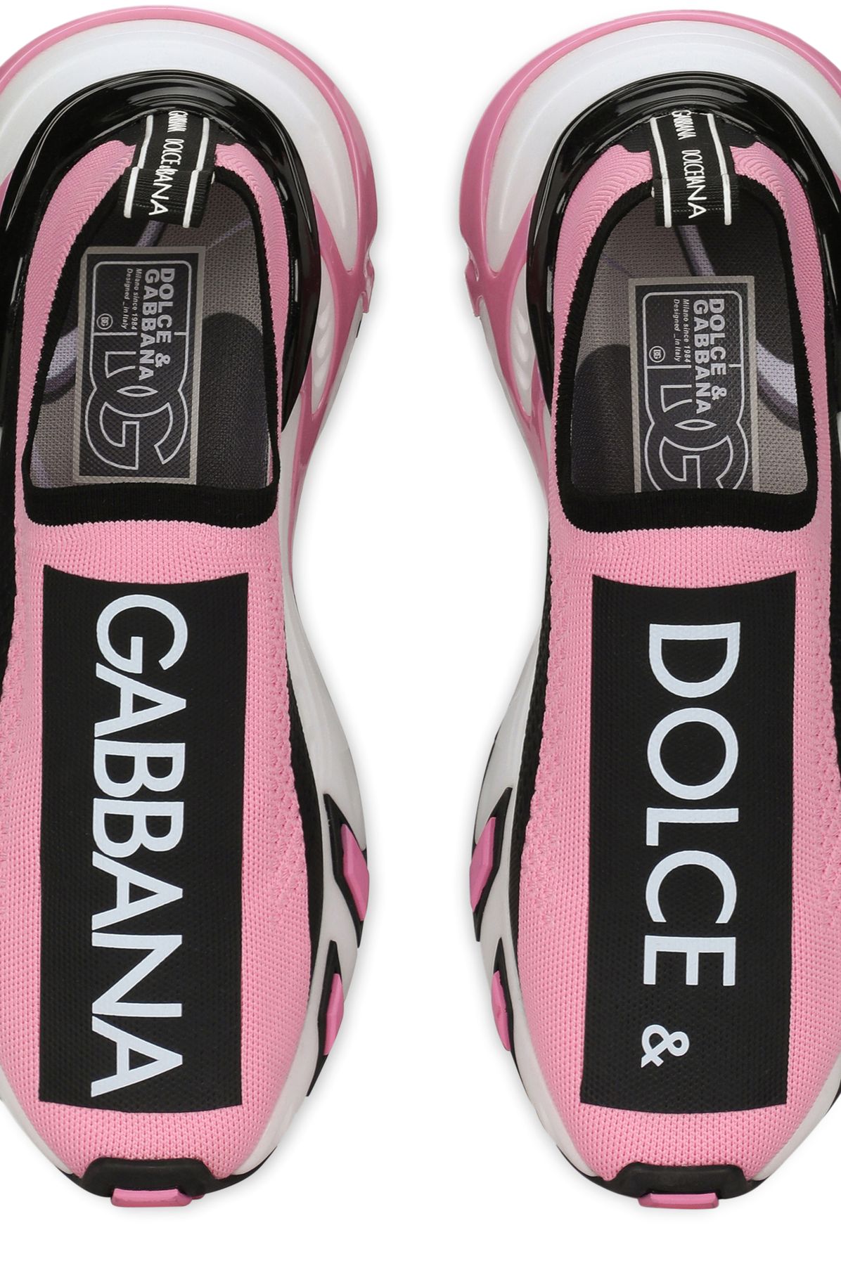 Dolce & Gabbana Stretch mesh Fast sneakers