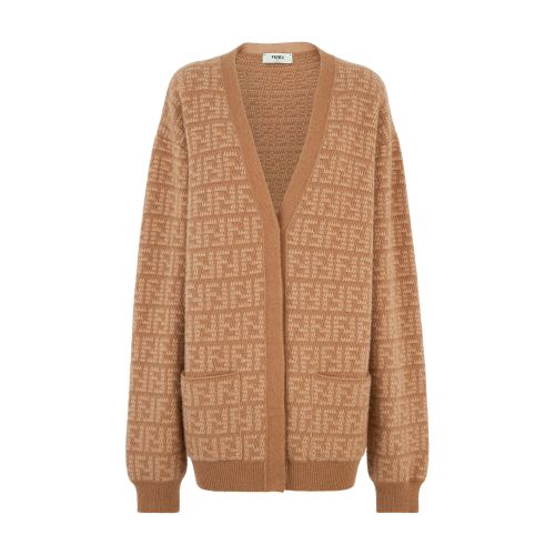 FENDI Cashmere cardigan with V neck