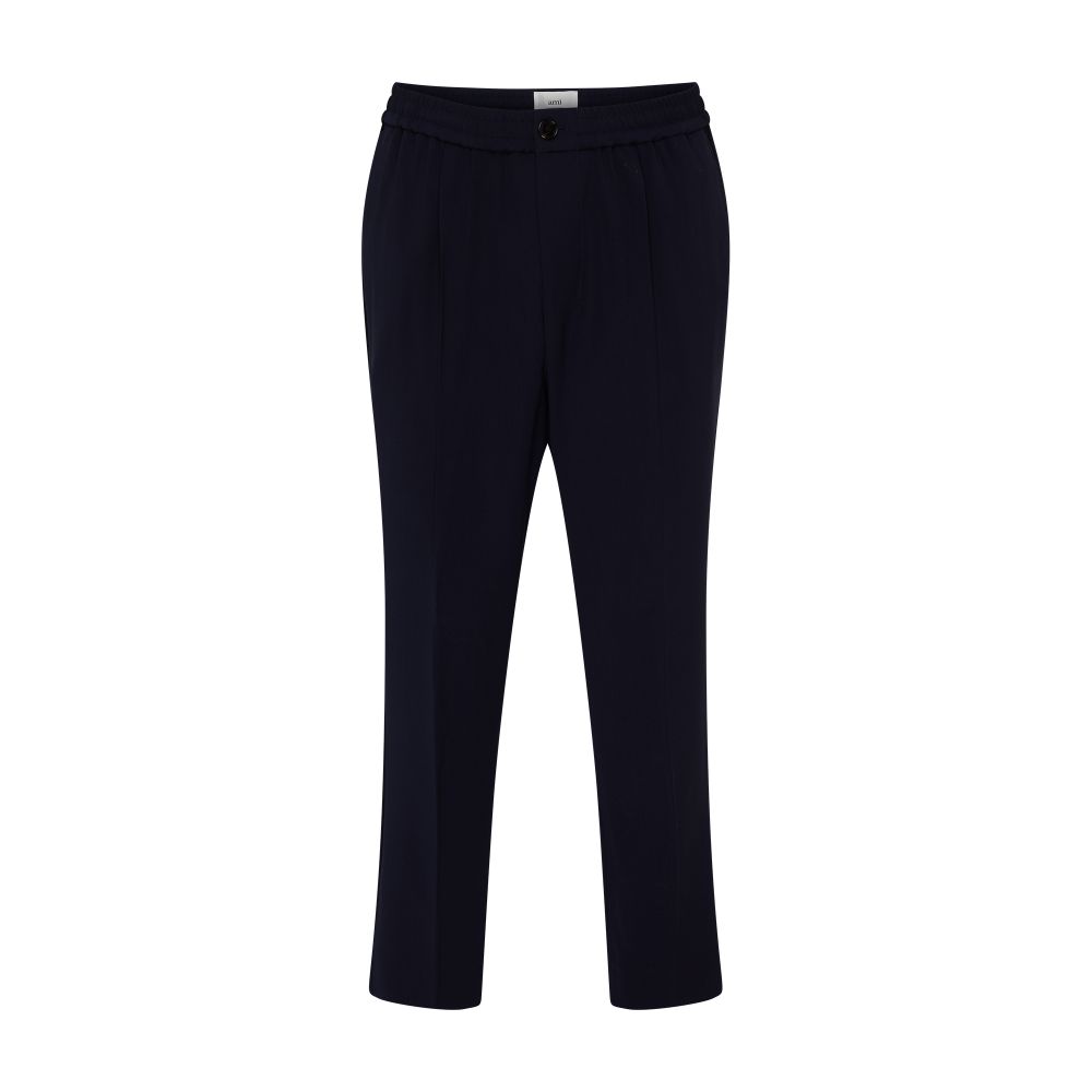  Elasticated waist cropped trousers