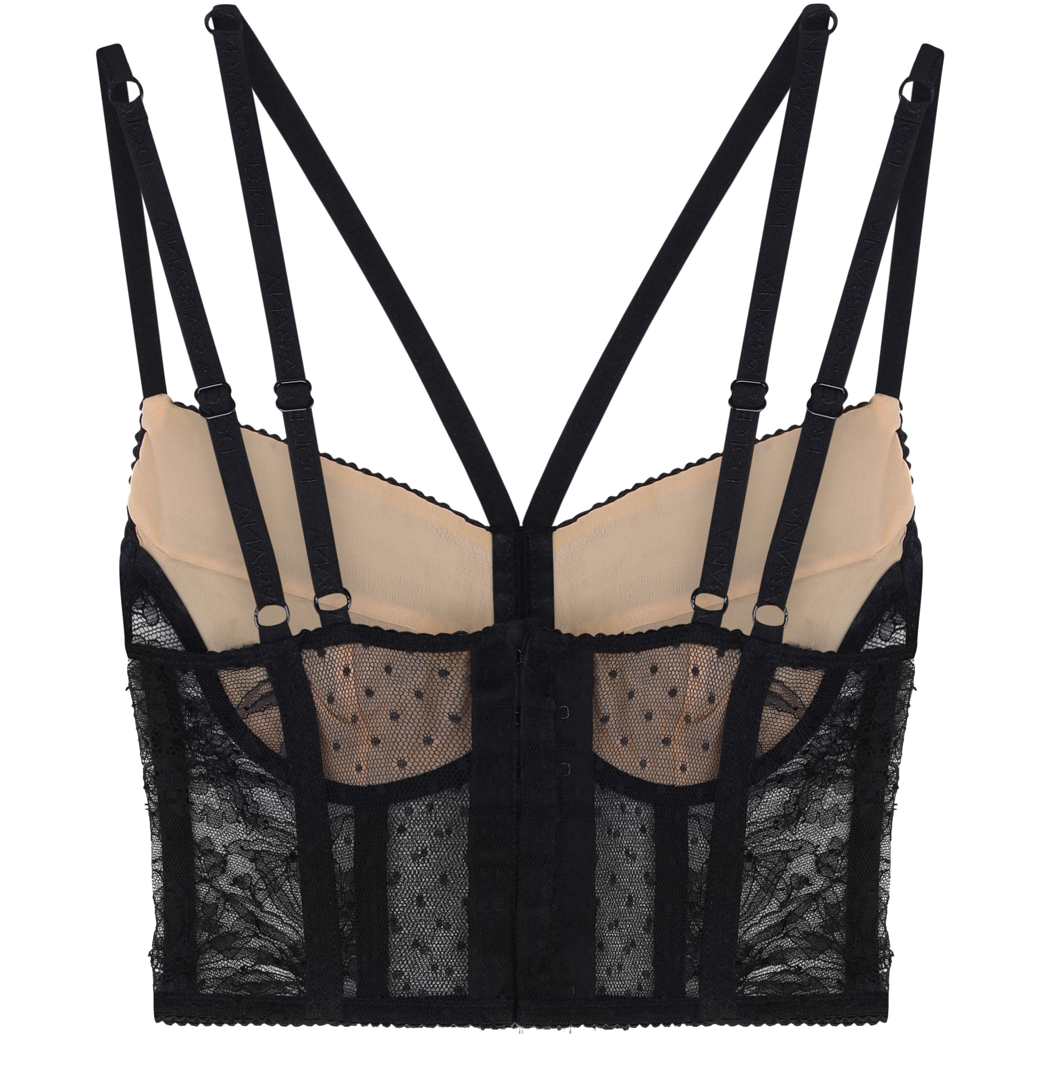 Dolce & Gabbana Lace lingerie bustier with straps