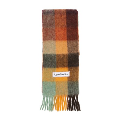 Acne Studios Vally Scarf with fringes