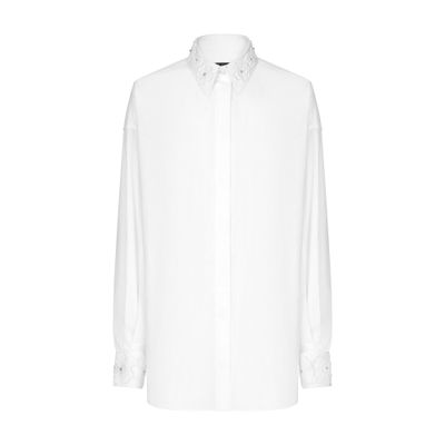 Dolce & Gabbana Long-sleeved shirt embroidered collar