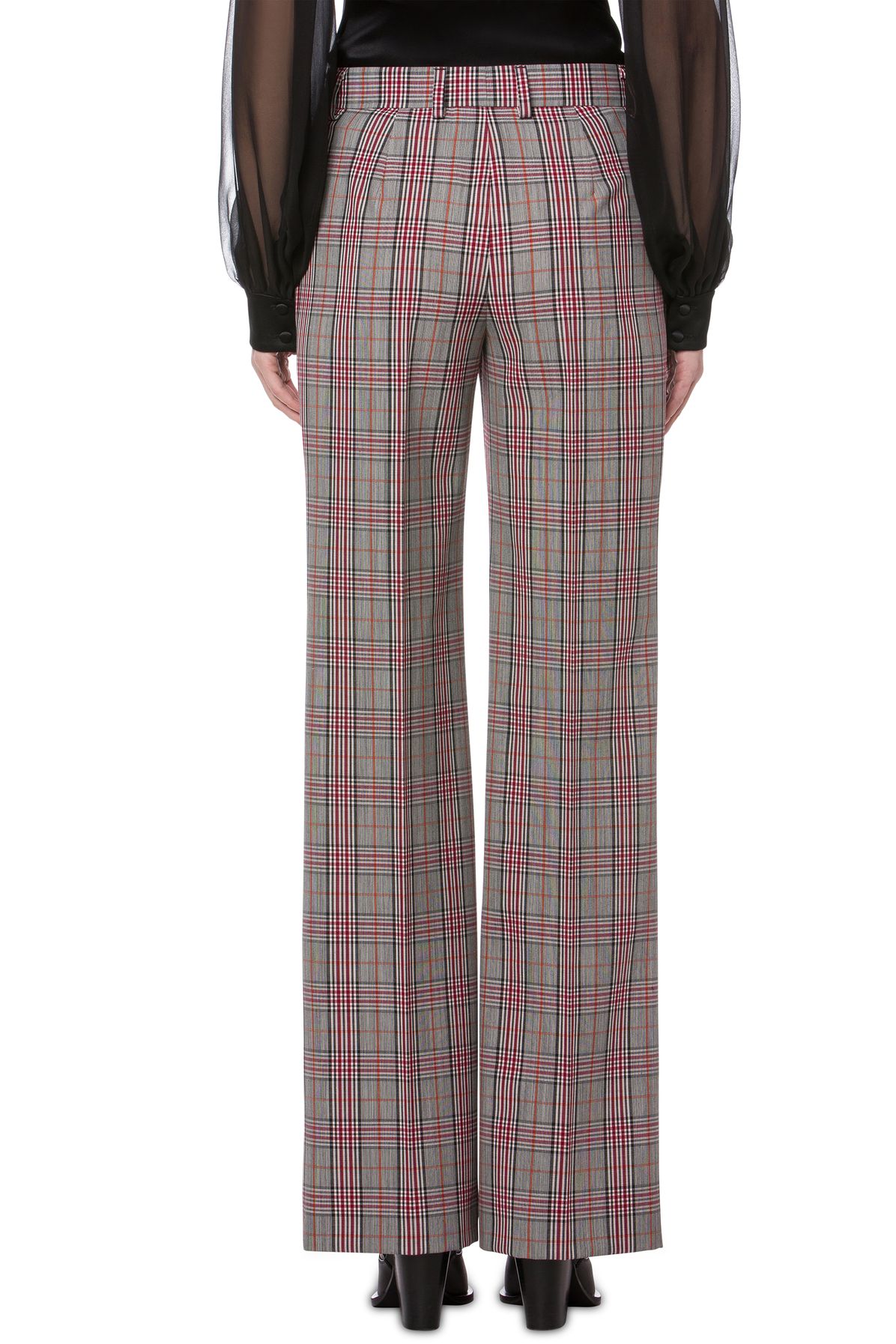 Alberta Ferretti Prince of Wales eco-sustainable trousers