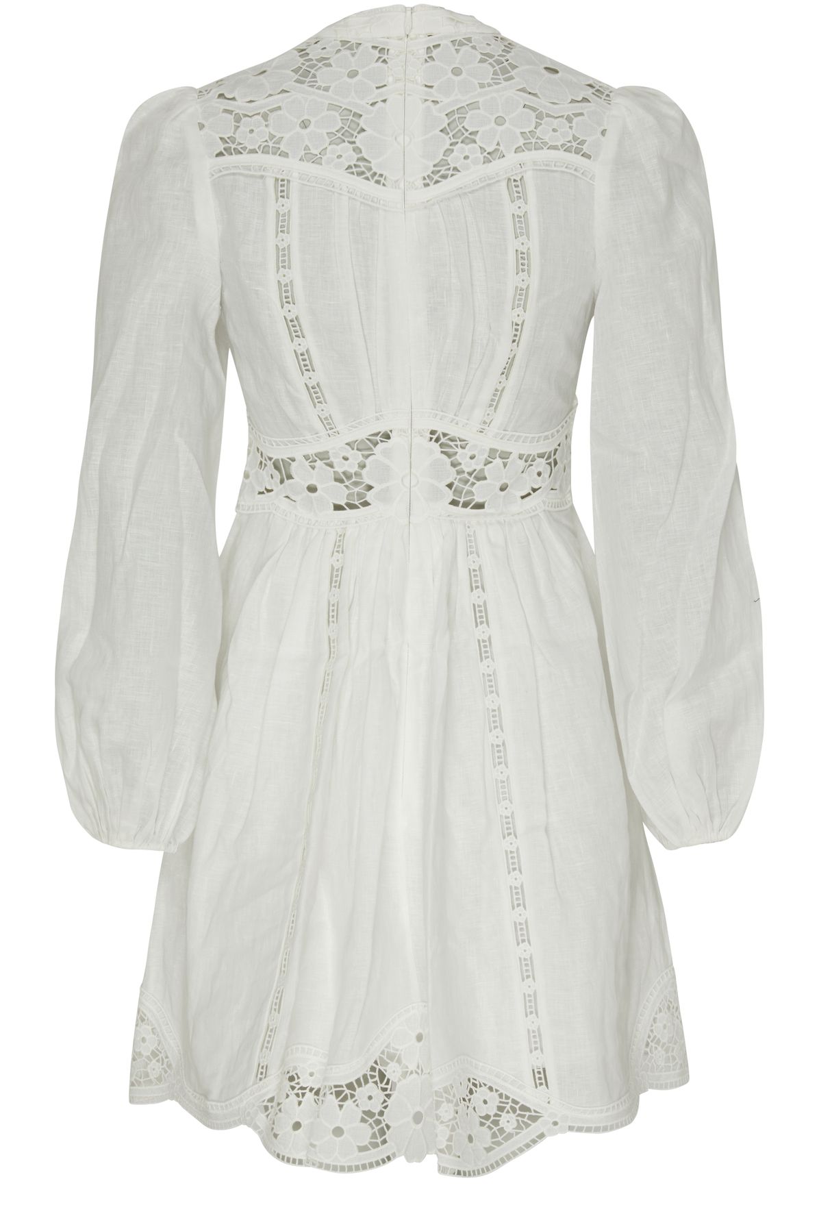 Zimmermann August Plunge mini dress