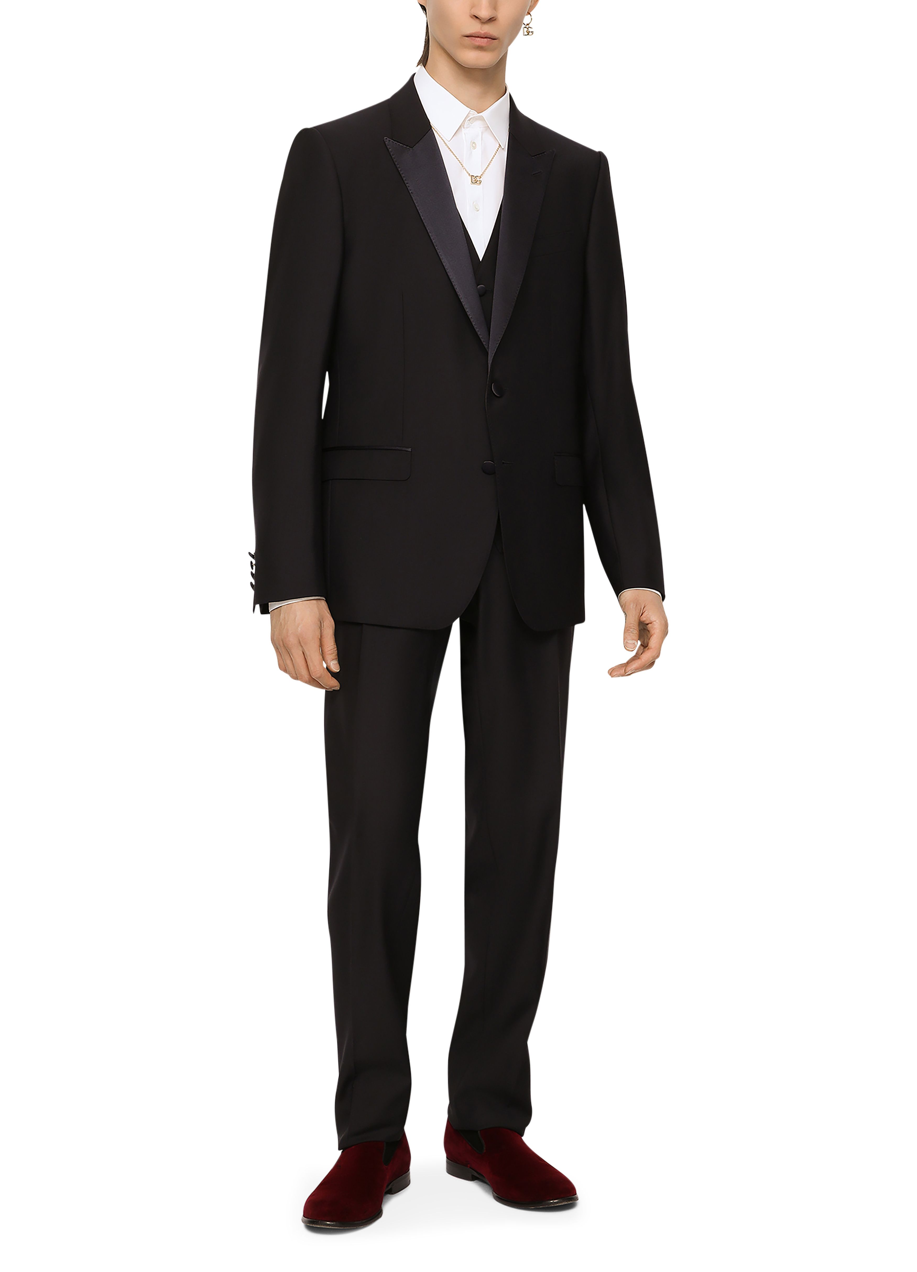 Dolce & Gabbana Martini-fit wool and silk tuxedo suit