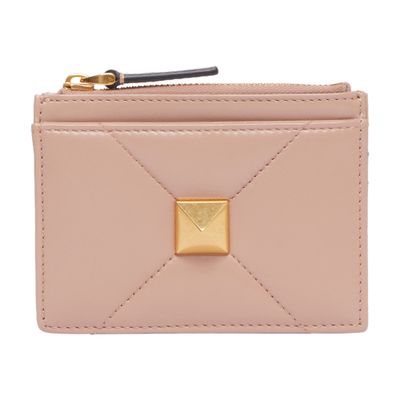 VALENTINO GARAVANI  Roman Stud coin purse and card holder