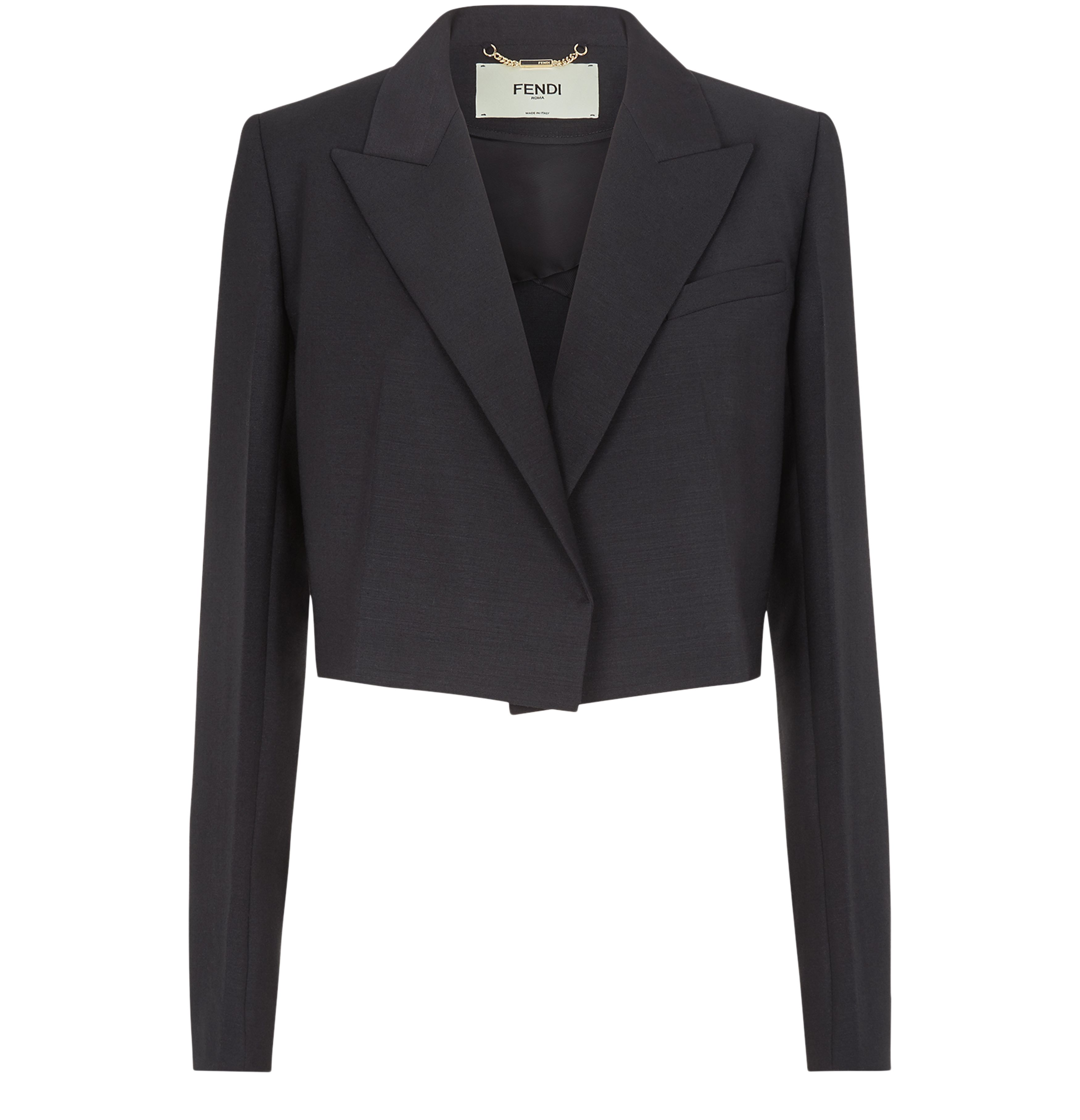 FENDI Tailored deconstructed jacket