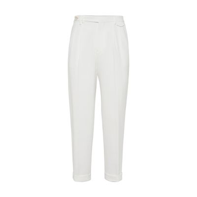 Brunello Cucinelli Leisure fit trousers with double pleats