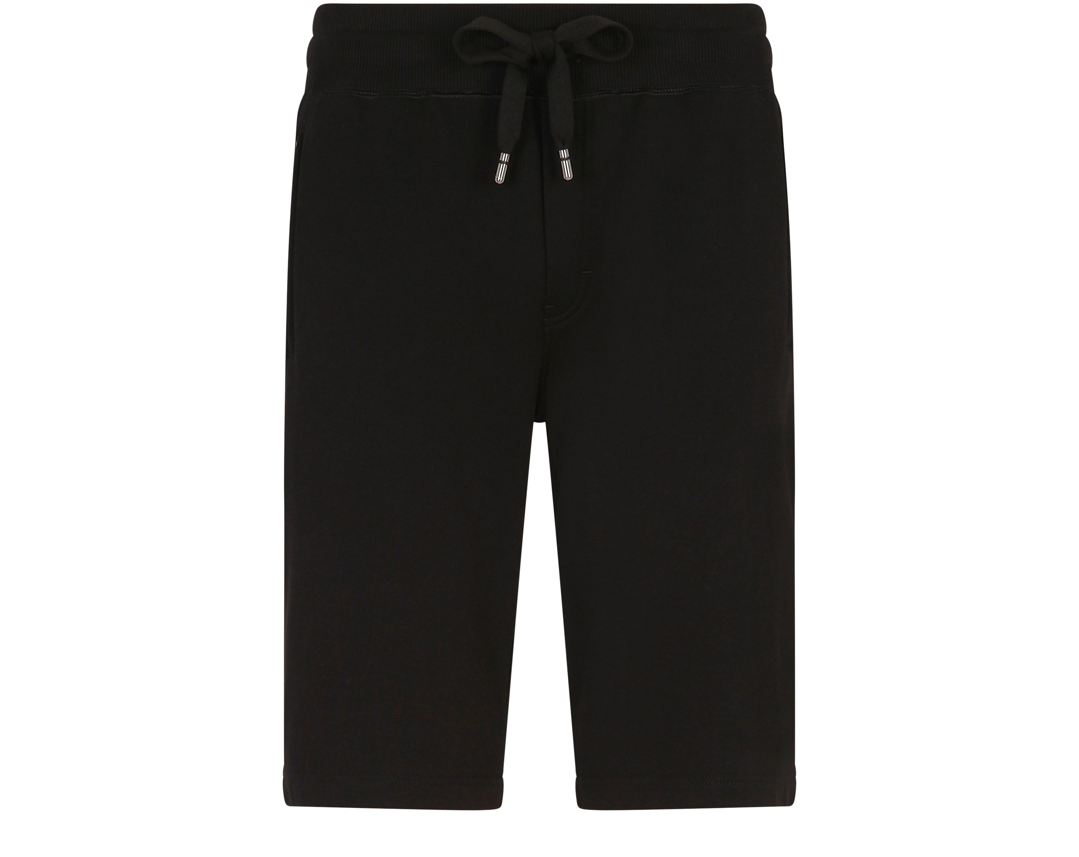 Dolce & Gabbana Jersey jogging shorts with logo tag