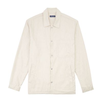 Frescobol Carioca Diego Herringbone Coach Jacket