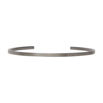  Brushed Sterling silver ribbon bracelet 7g