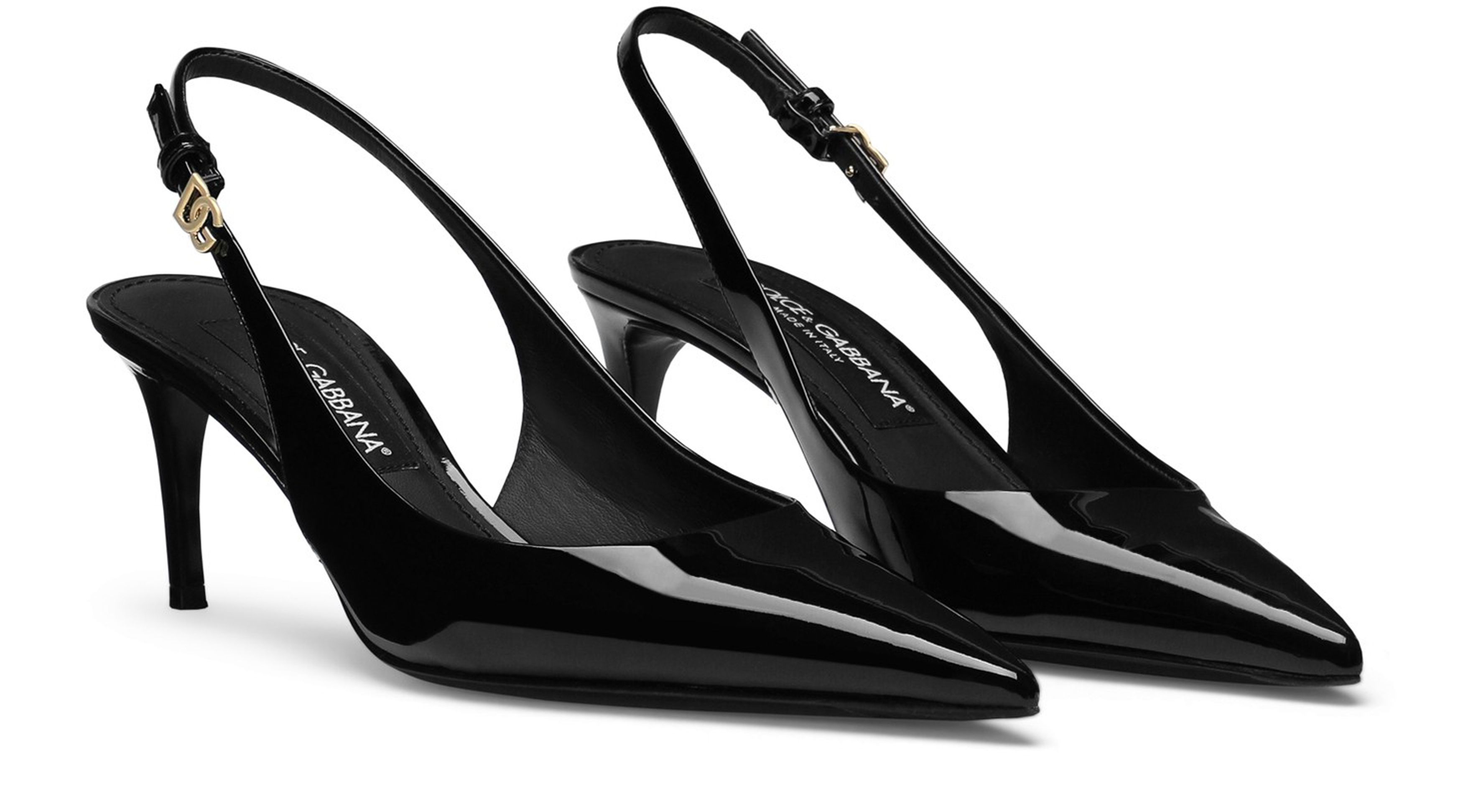 Dolce & Gabbana Patent leather slingbacks