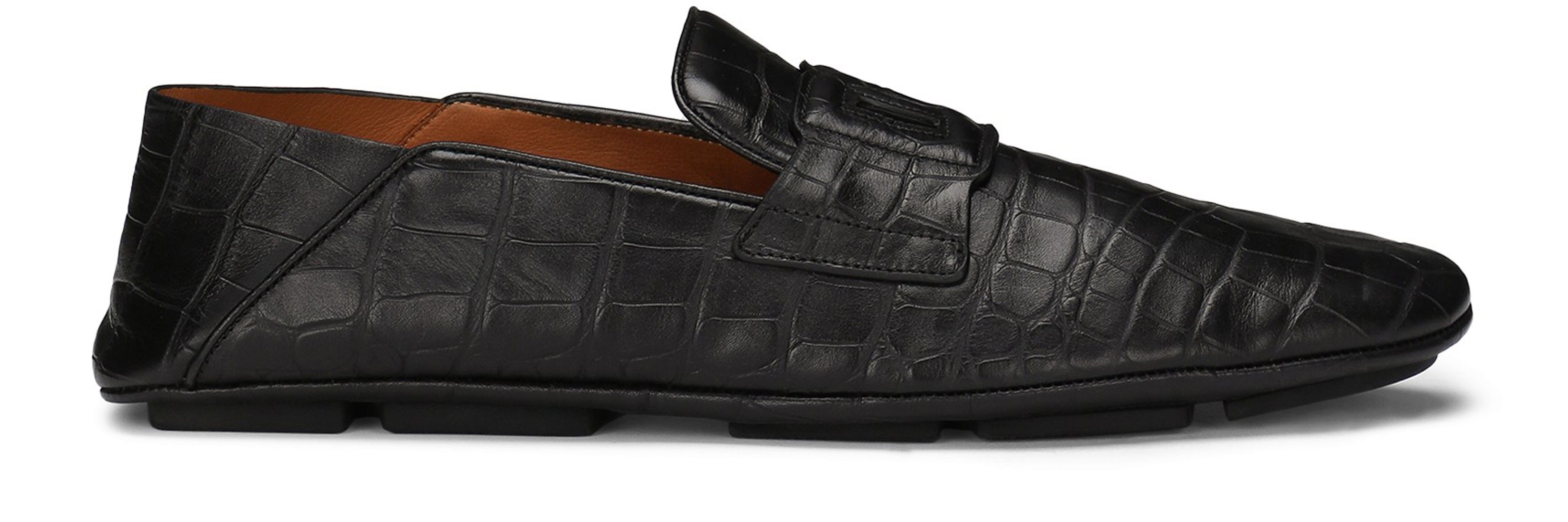 Dolce & Gabbana Calfskin driver shoes