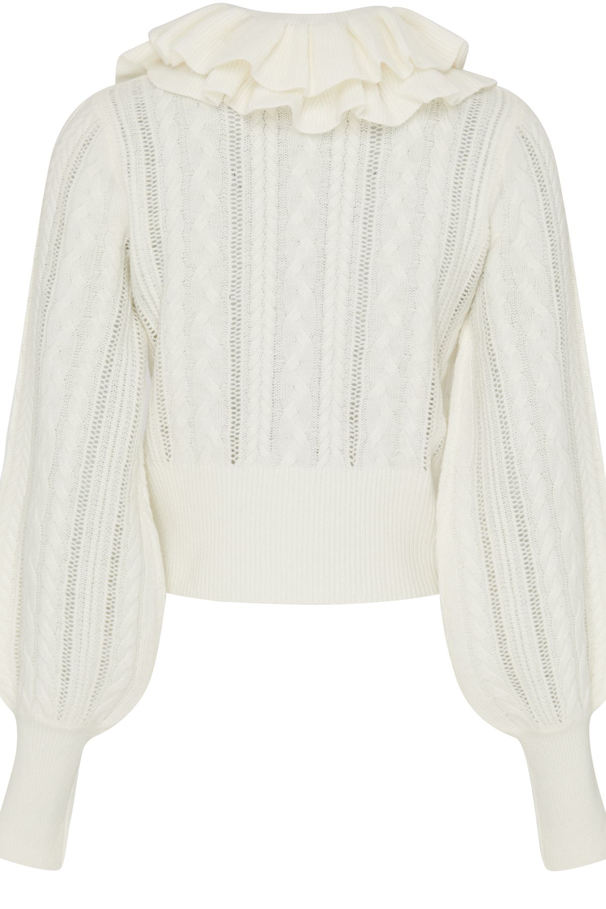 Zimmermann Luminosity Frill Neck sweater