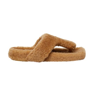 Loewe Shearling sandals