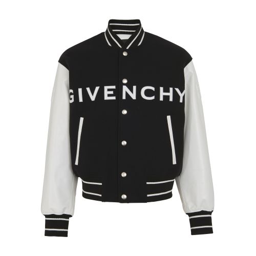 Givenchy Logo varsity jacket