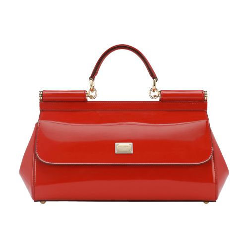 Dolce & Gabbana Medium polished calfskin Sicily bag