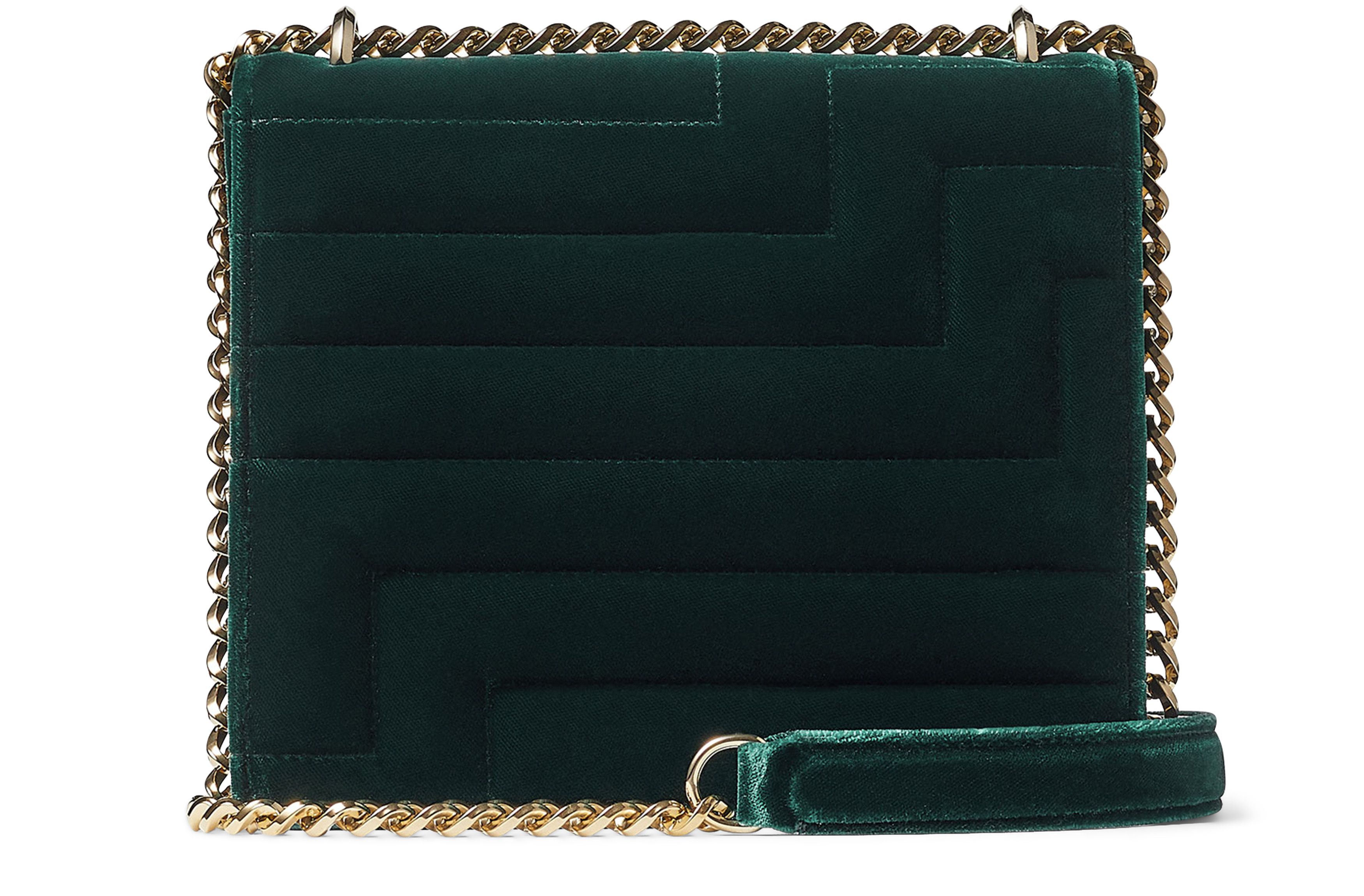 Jimmy Choo Avenue Quad velvet bag