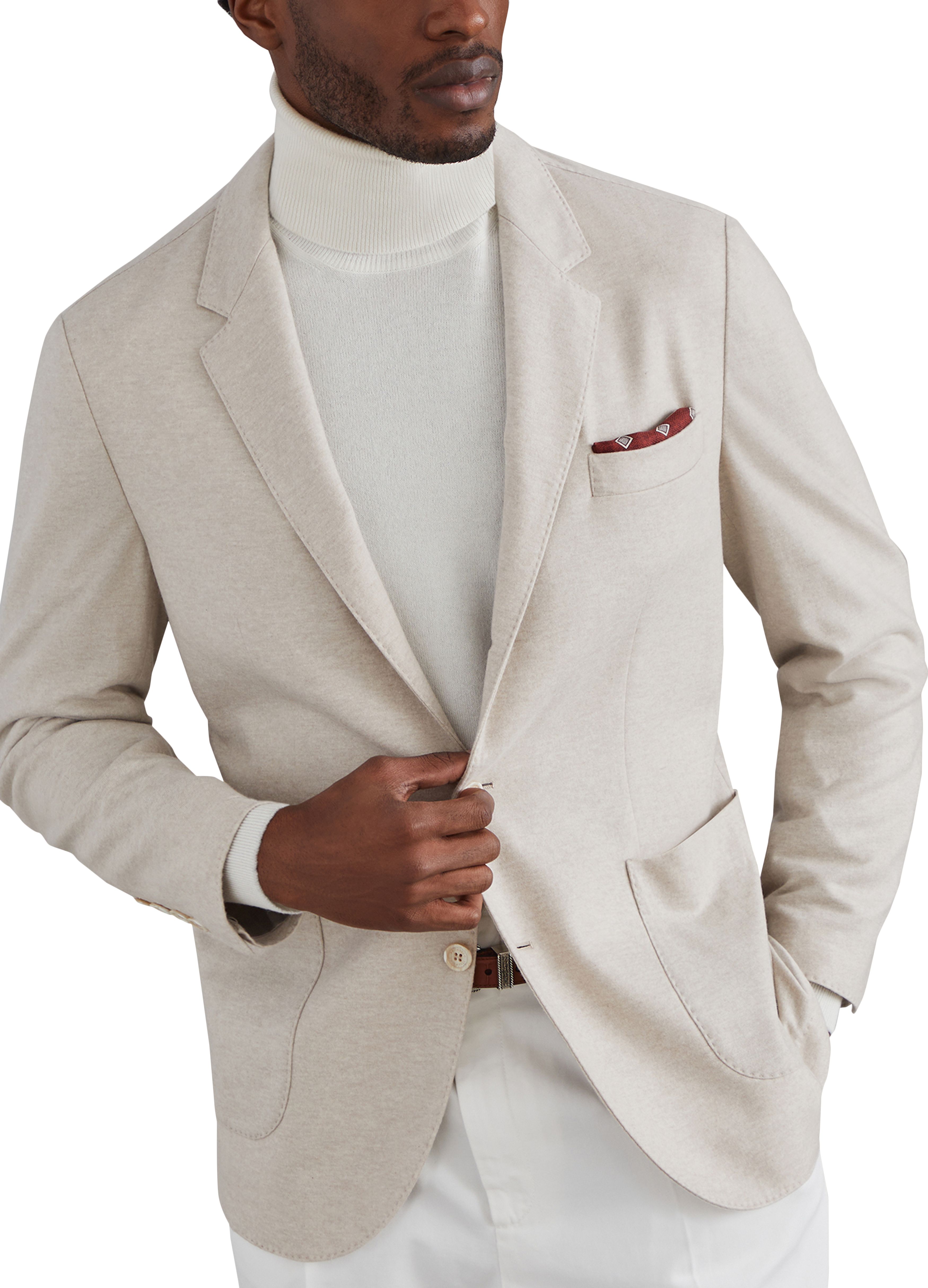 Brunello Cucinelli Cashmere jersey blazer