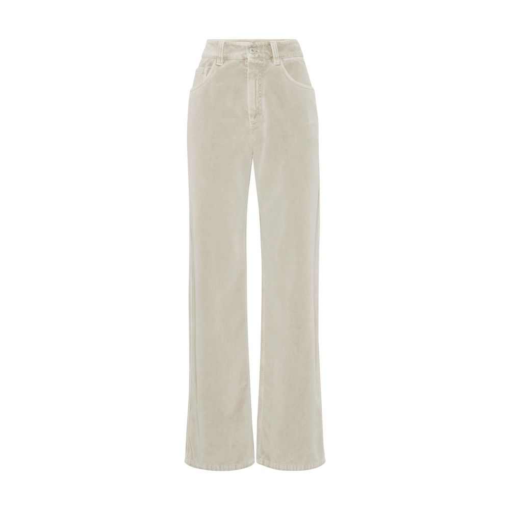 Brunello Cucinelli Garment-dyed Loose trousers