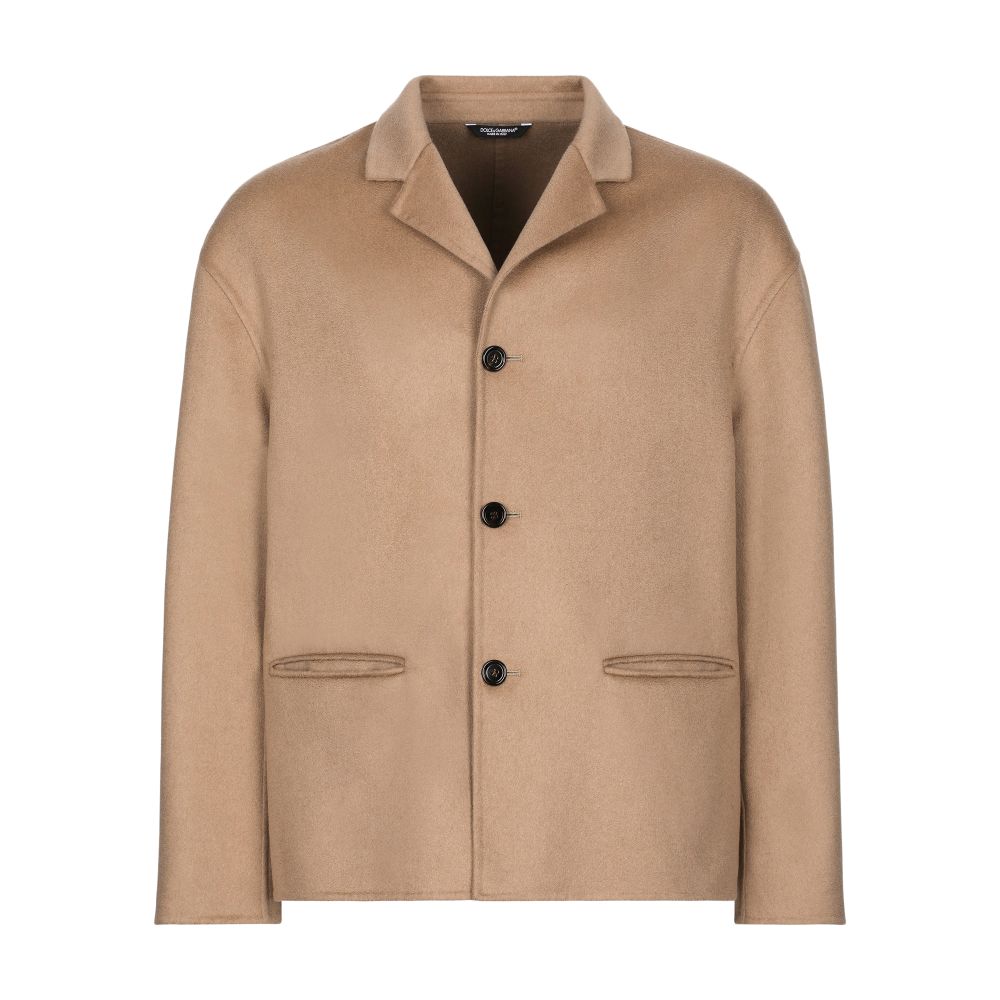 Dolce & Gabbana Single-breasted cashmere jacket