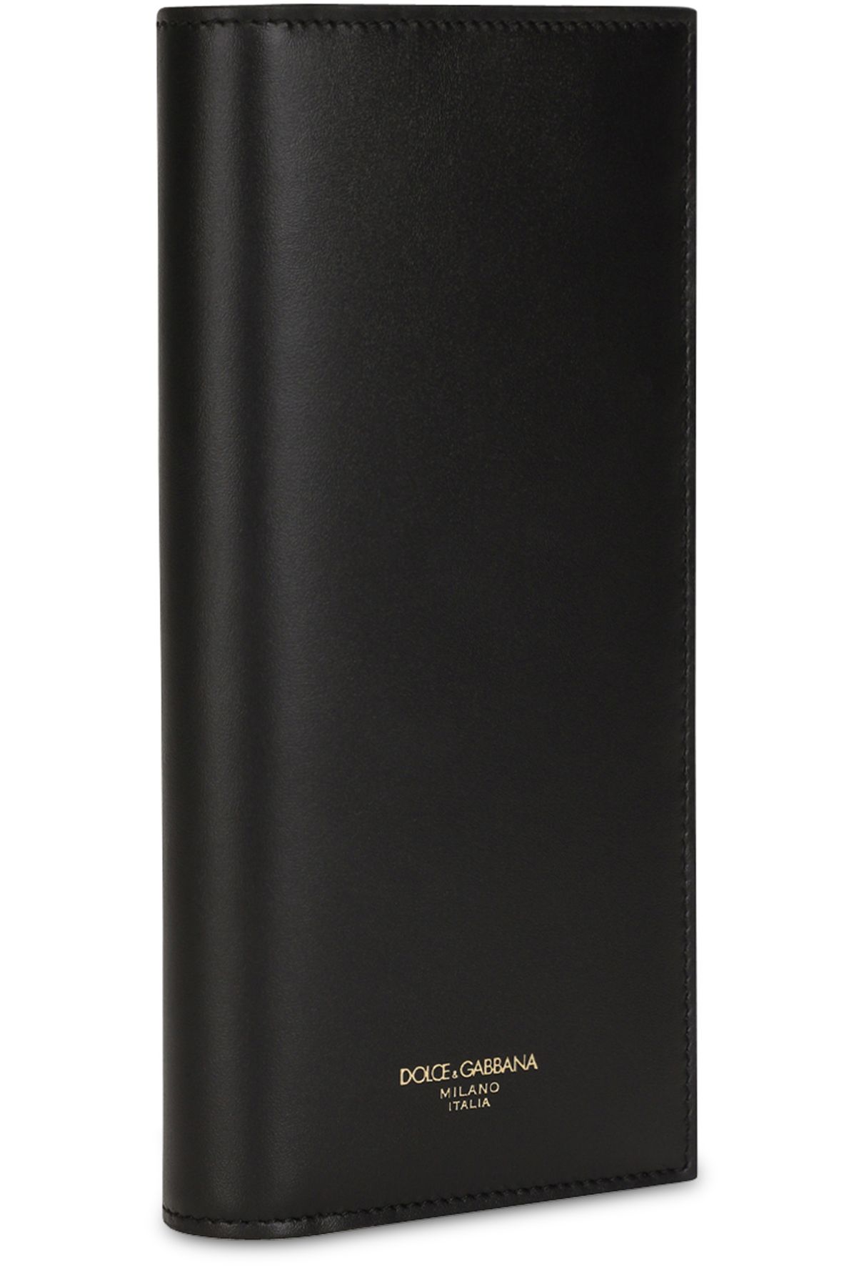 Dolce & Gabbana Plain calfskin vertical wallet