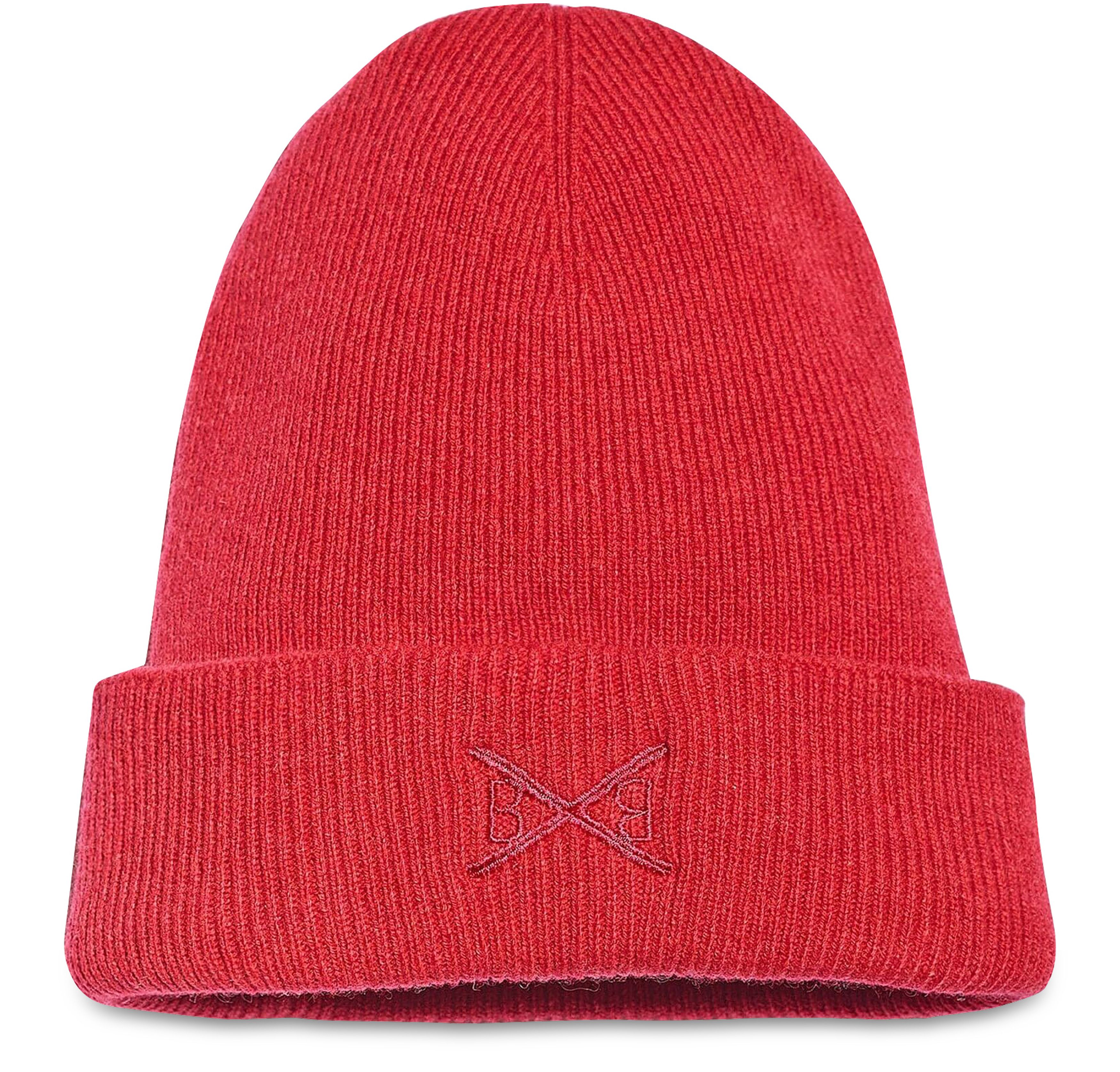 Barrie Cashmere beanie with embroidered Barrie logo