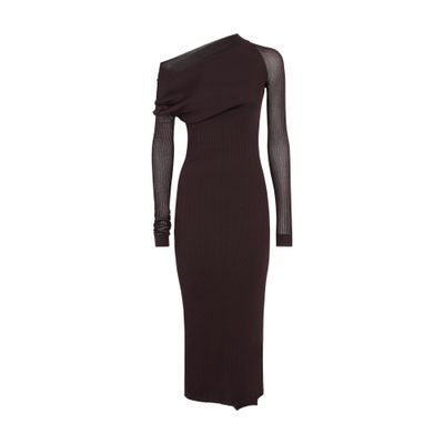 FENDI Fitted midi dress