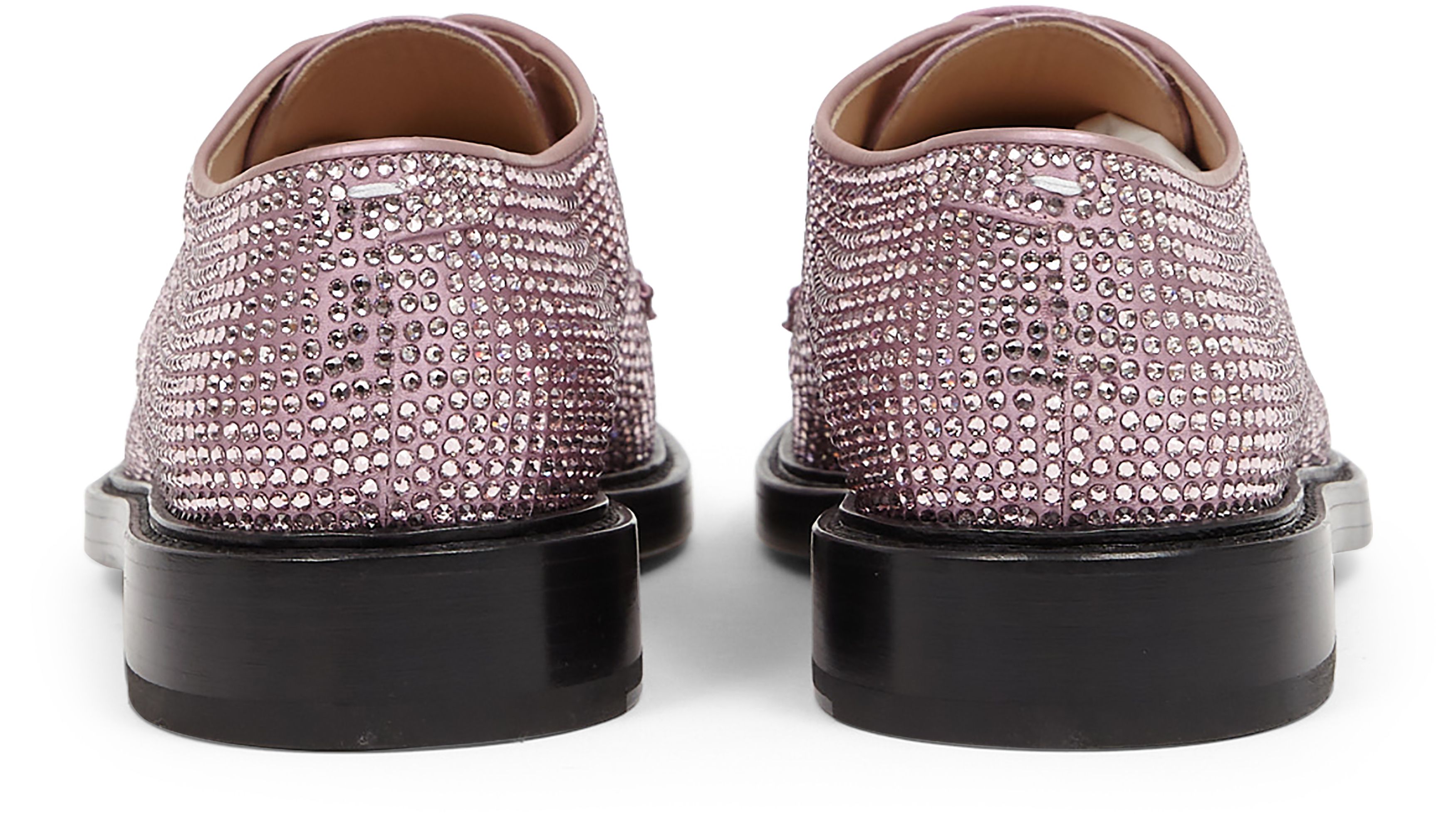 Maison Margiela Tabi rhinestone lace-up