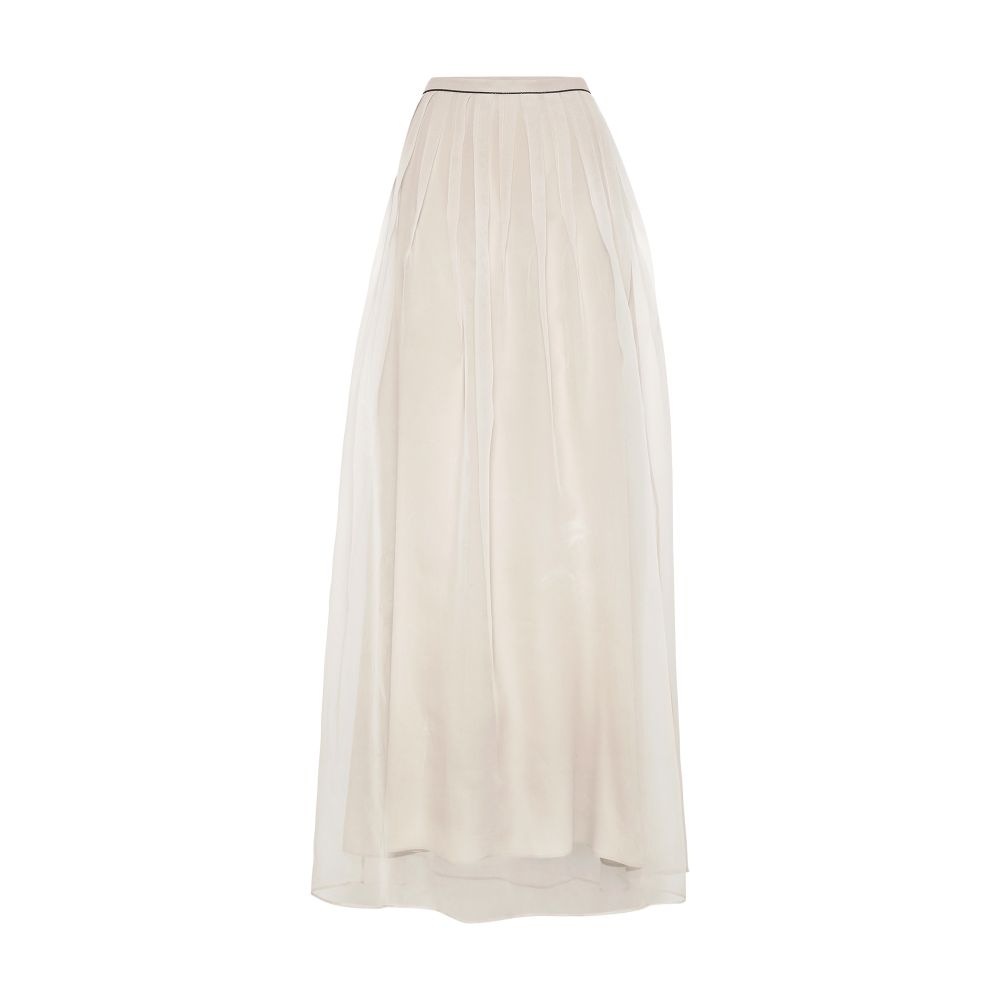 Brunello Cucinelli Pleated maxi skirt