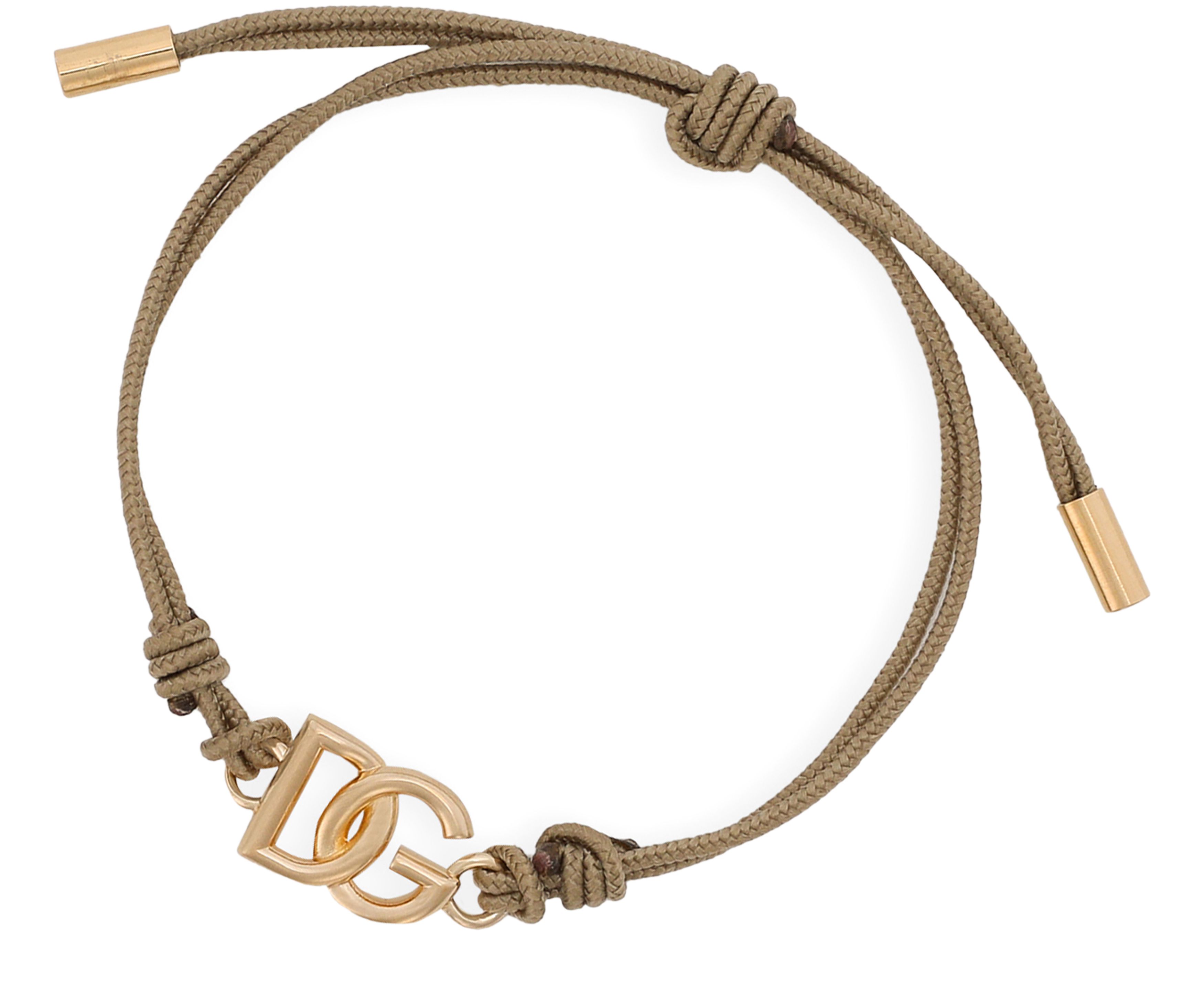 Dolce & Gabbana Bracelet with cord and DG logo