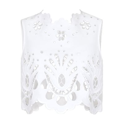 Dolce & Gabbana Crop top with cut-out detailing