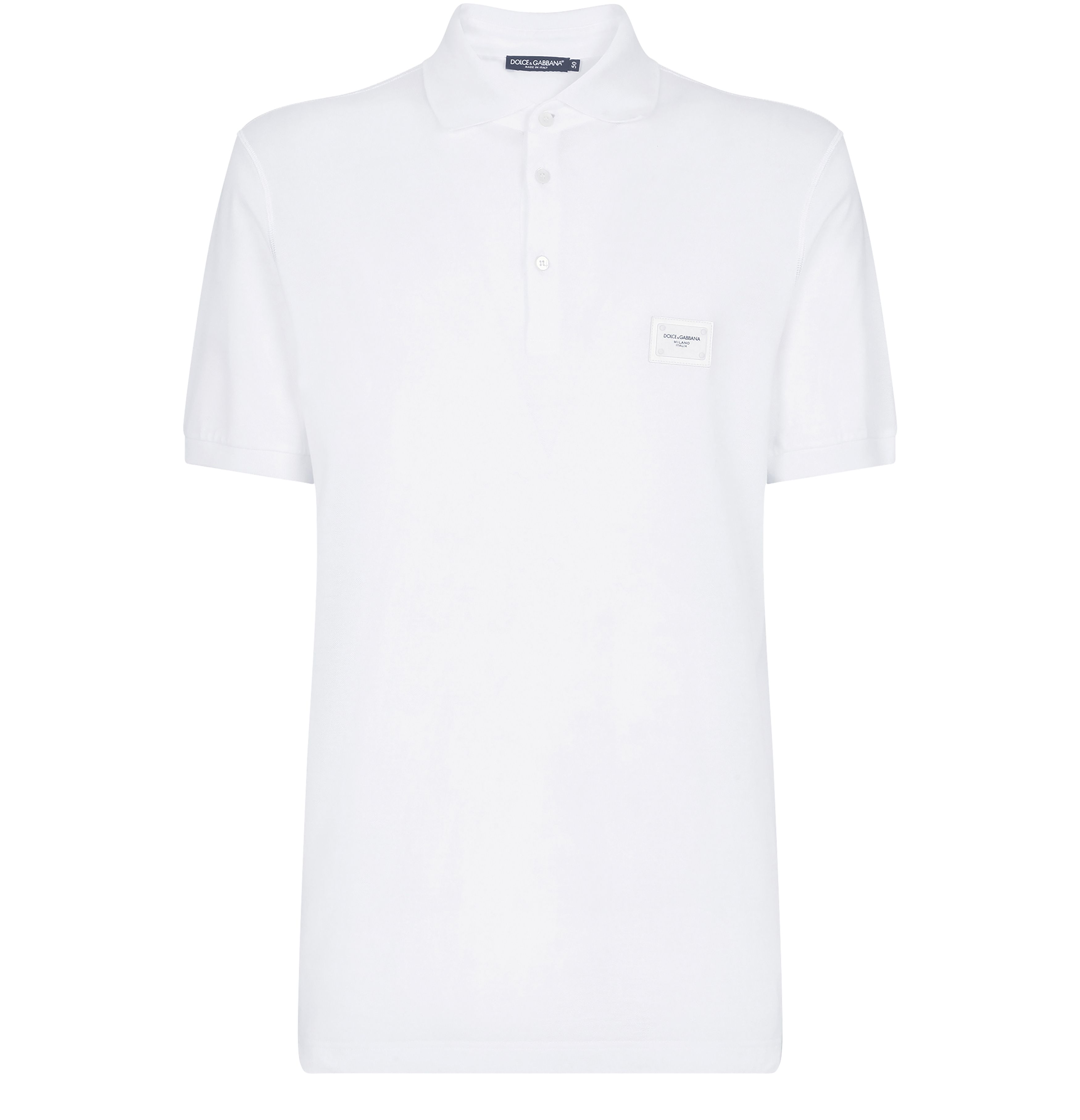 Dolce & Gabbana Cotton piqué polo-shirt