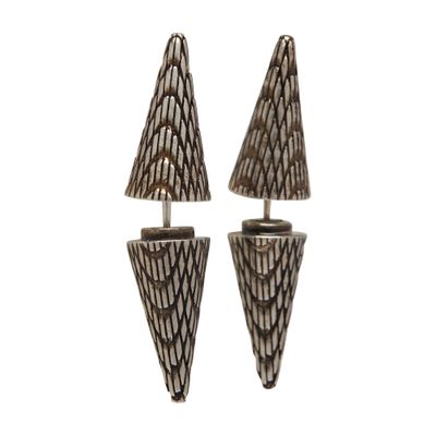 Balenciaga Cagole Spike earrings