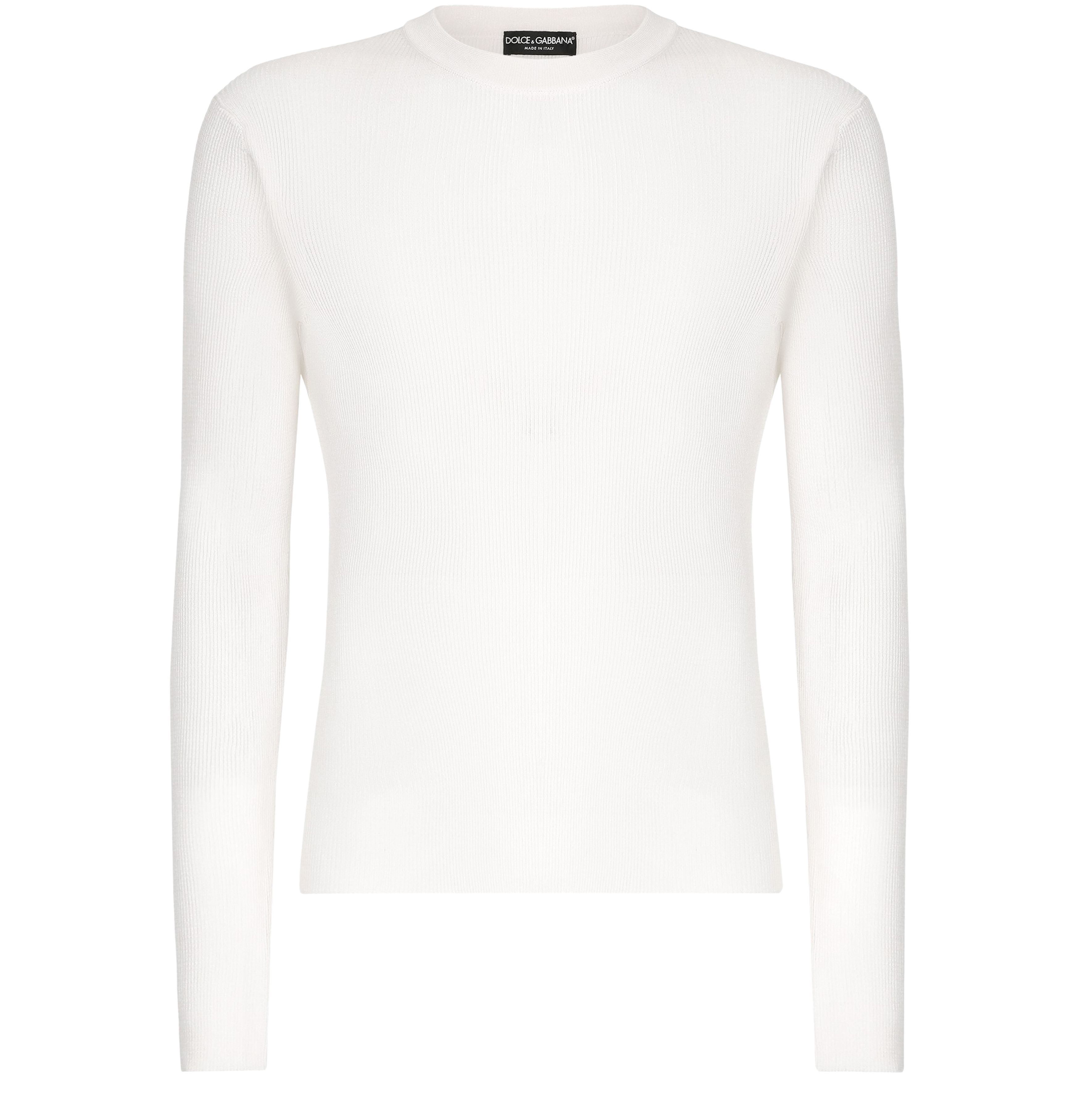 Dolce & Gabbana Silk round-neck sweater