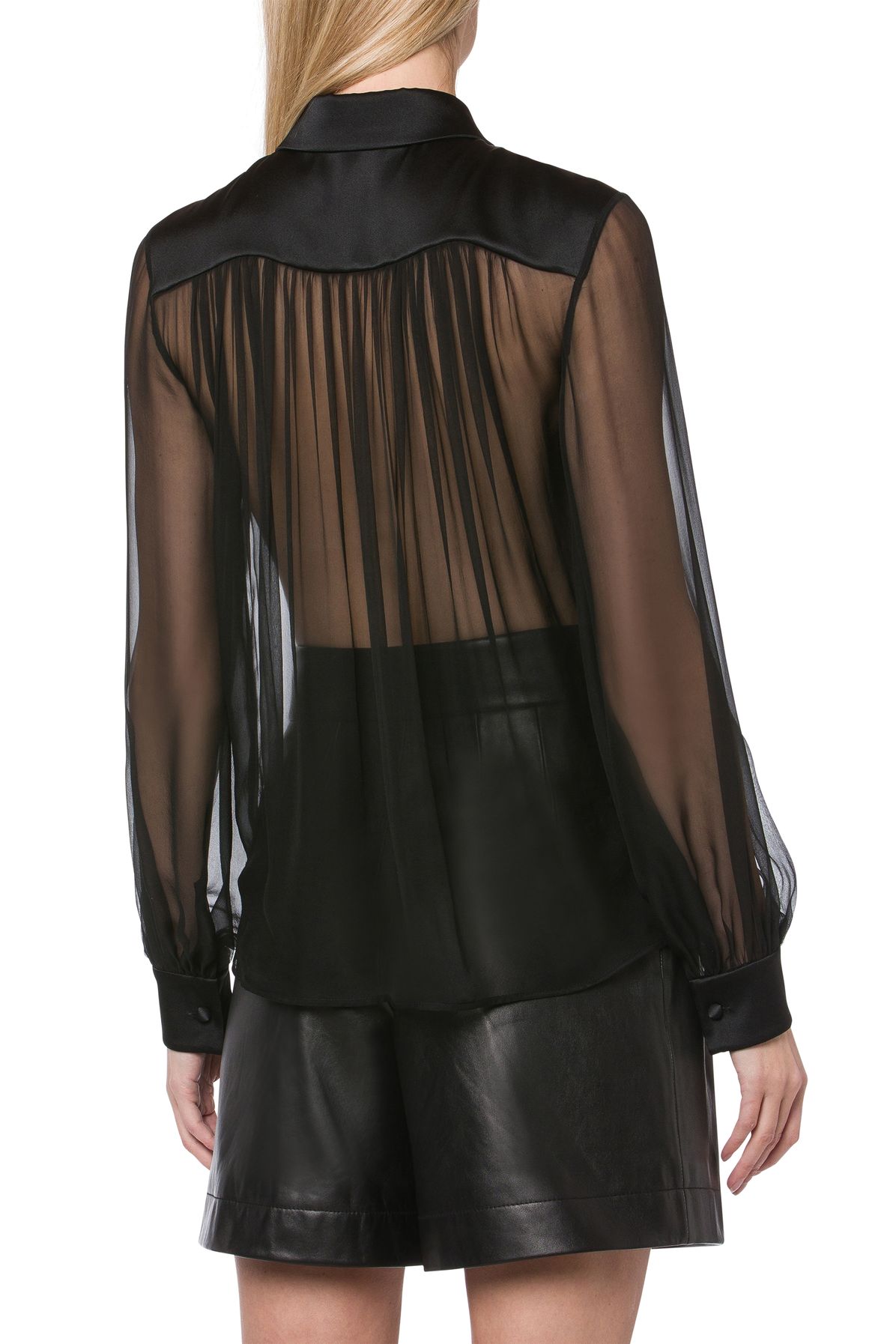 Alberta Ferretti Eco-friendly chiffon shirt