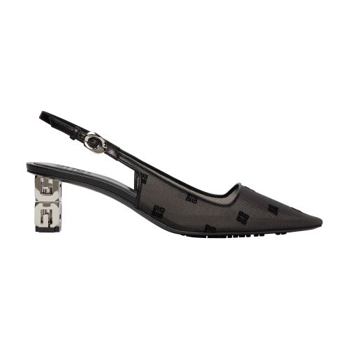 Givenchy G-cube slingback pumps