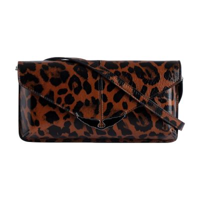 Zadig & Voltaire Borderline Leopard Clutch