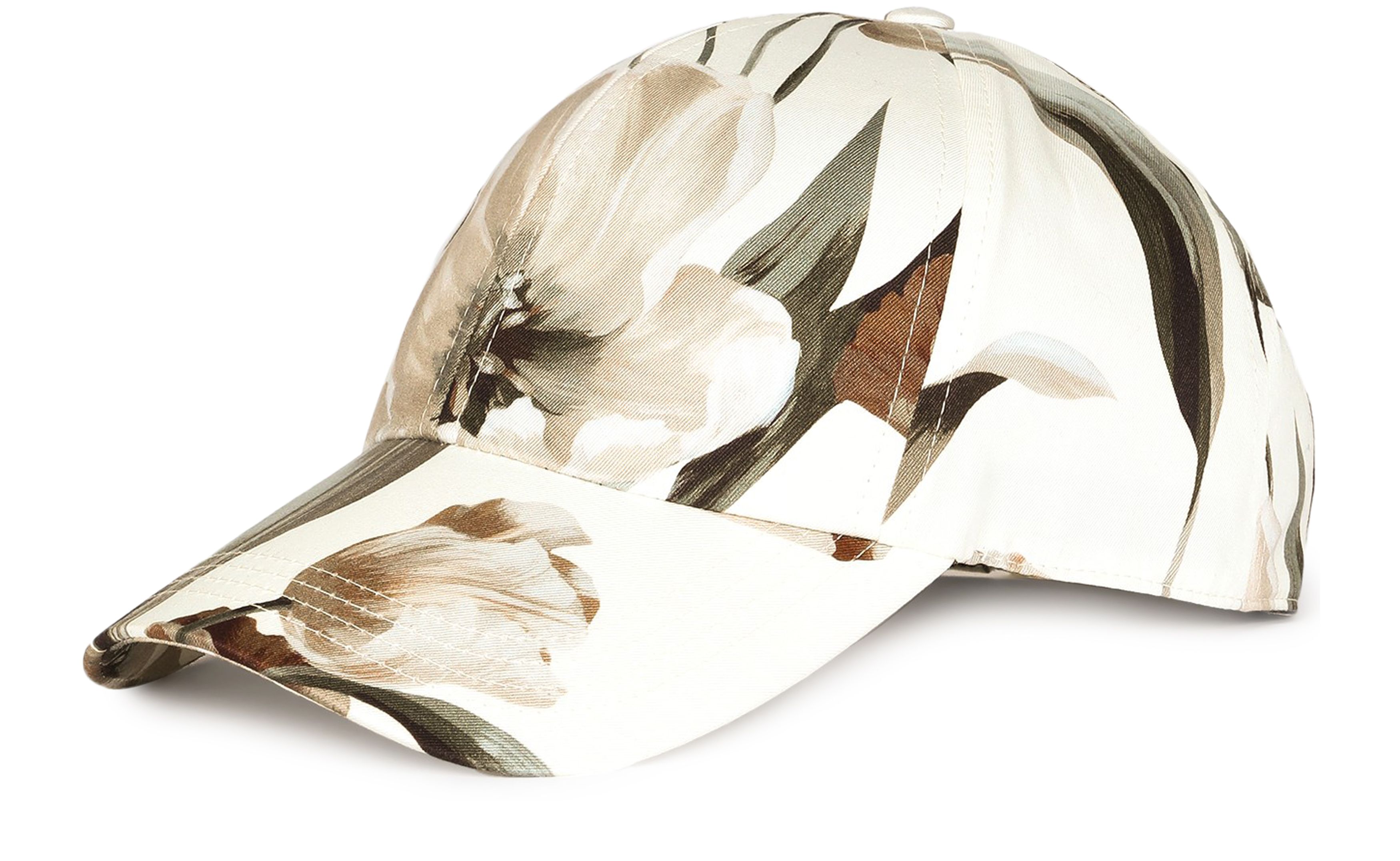 Dolce & Gabbana Tulip print gabardine baseball cap