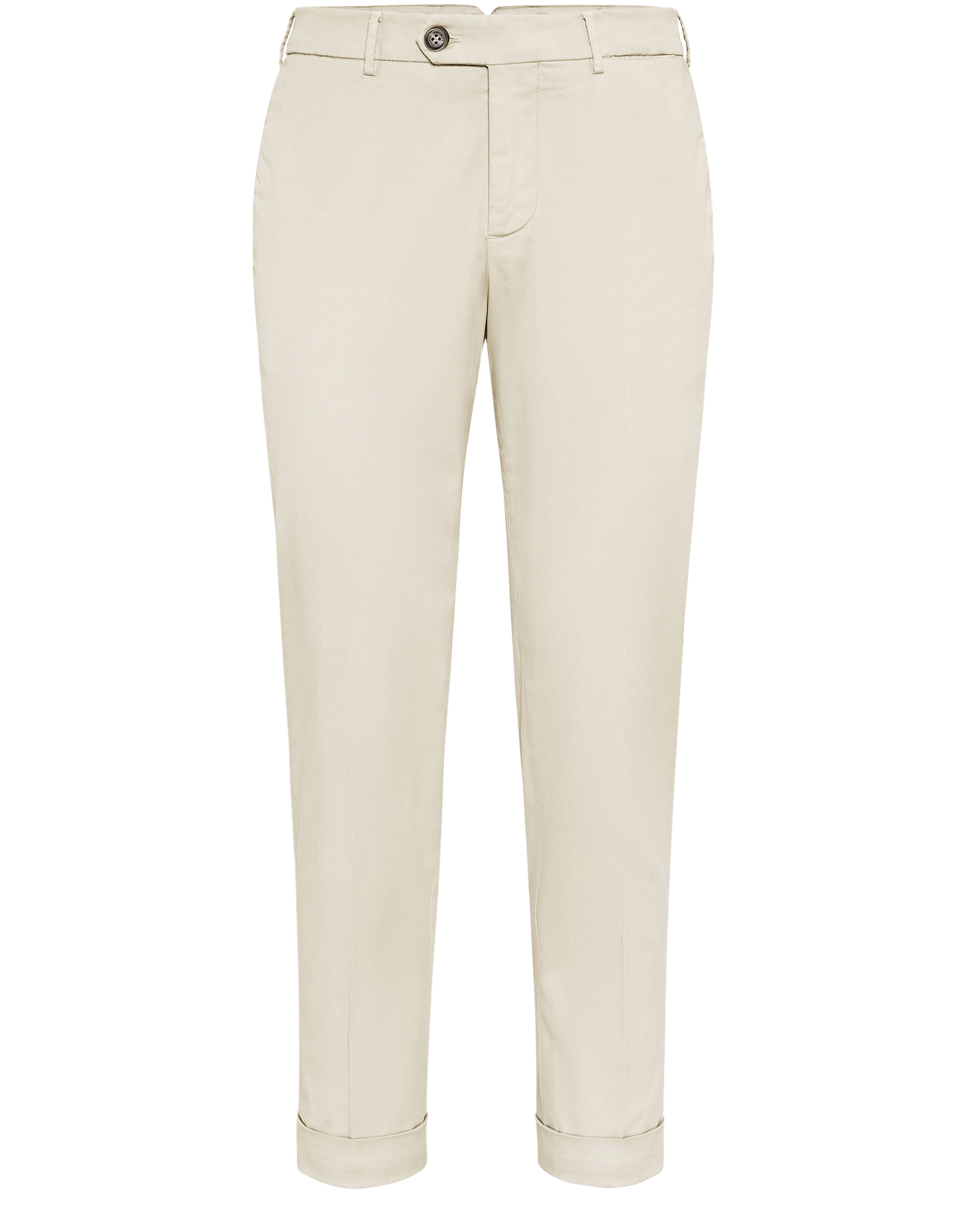 Brunello Cucinelli Piece-dyed gabardine pants