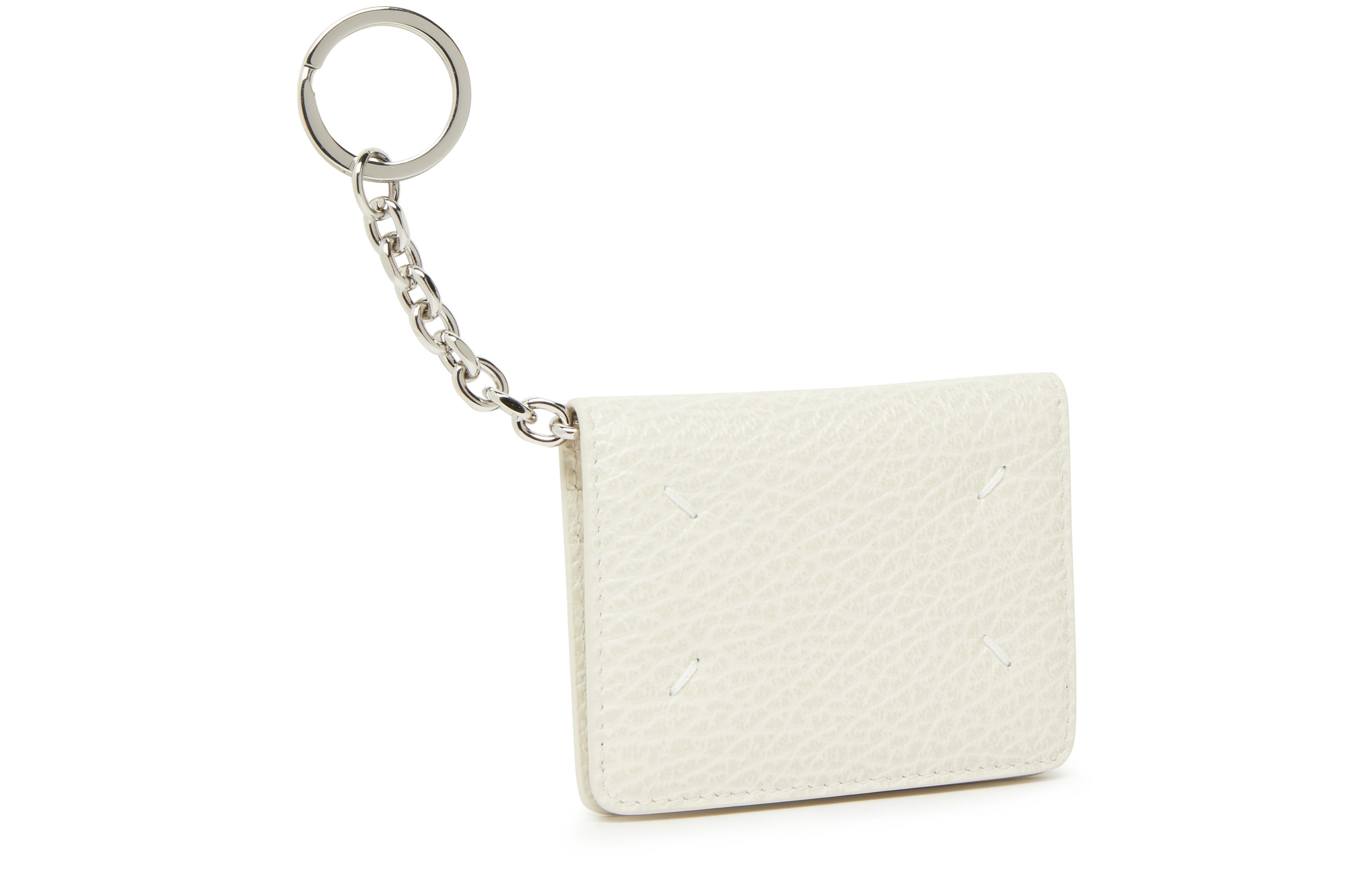 Maison Margiela Four stitches keyring cardholder