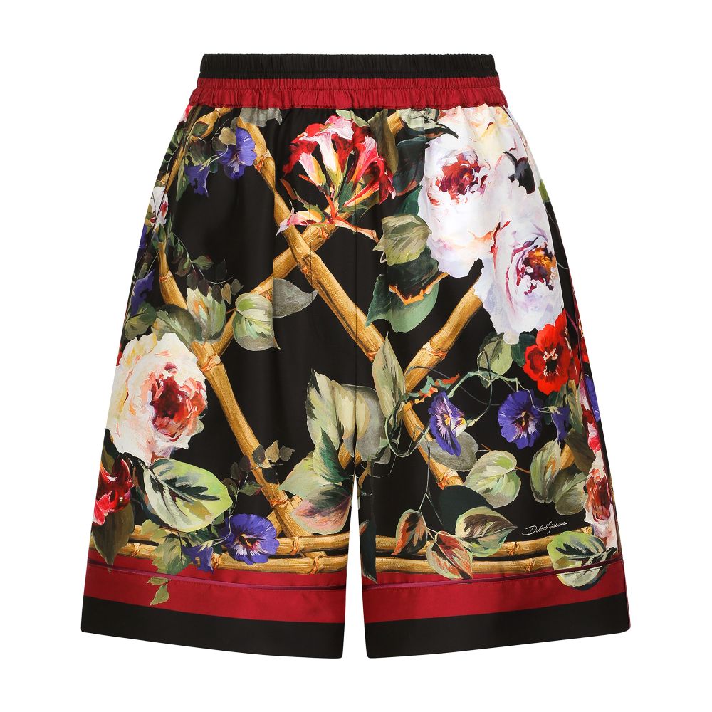 Dolce & Gabbana Twill pajama shorts