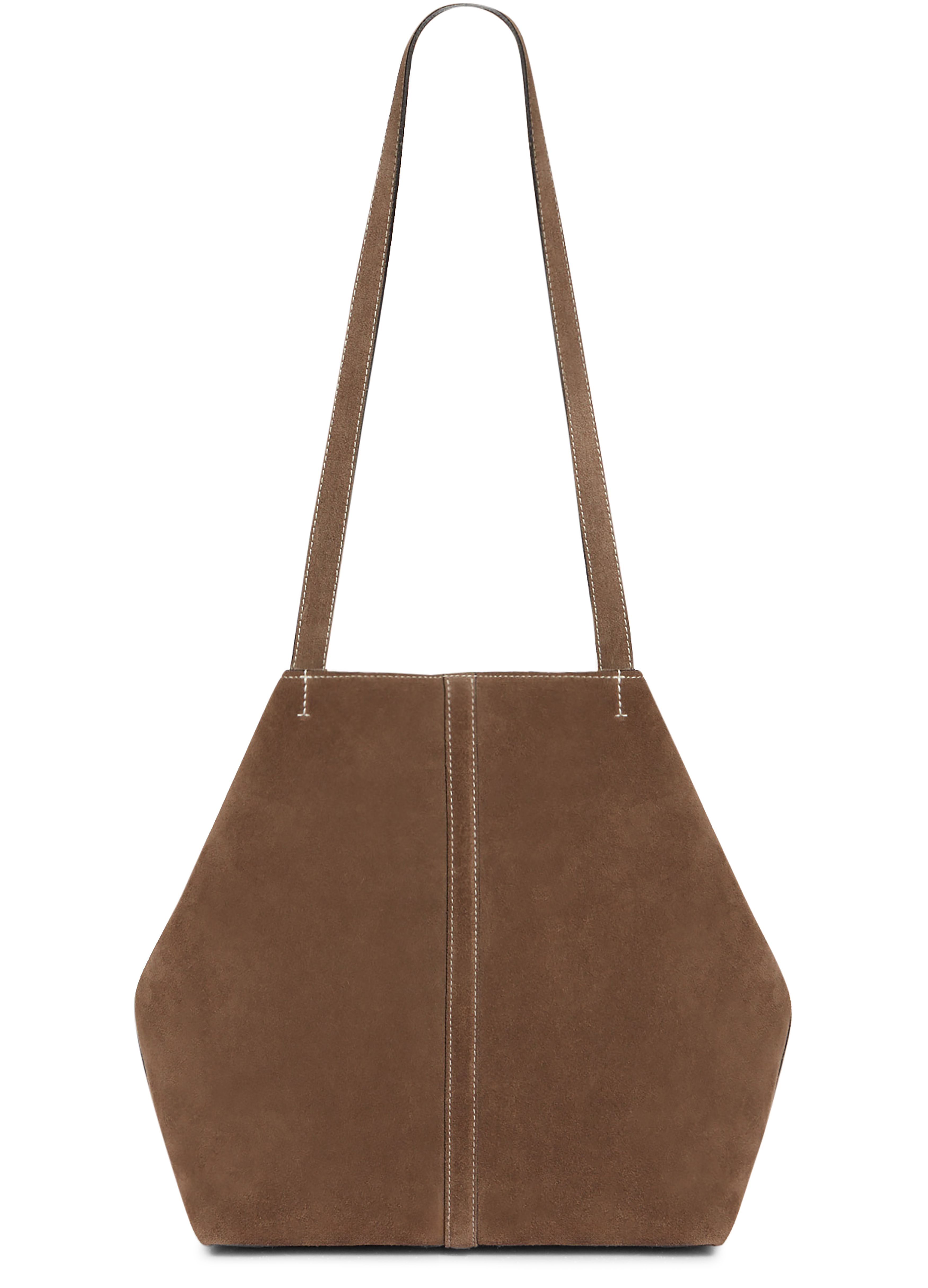  Daily leather small tote bag