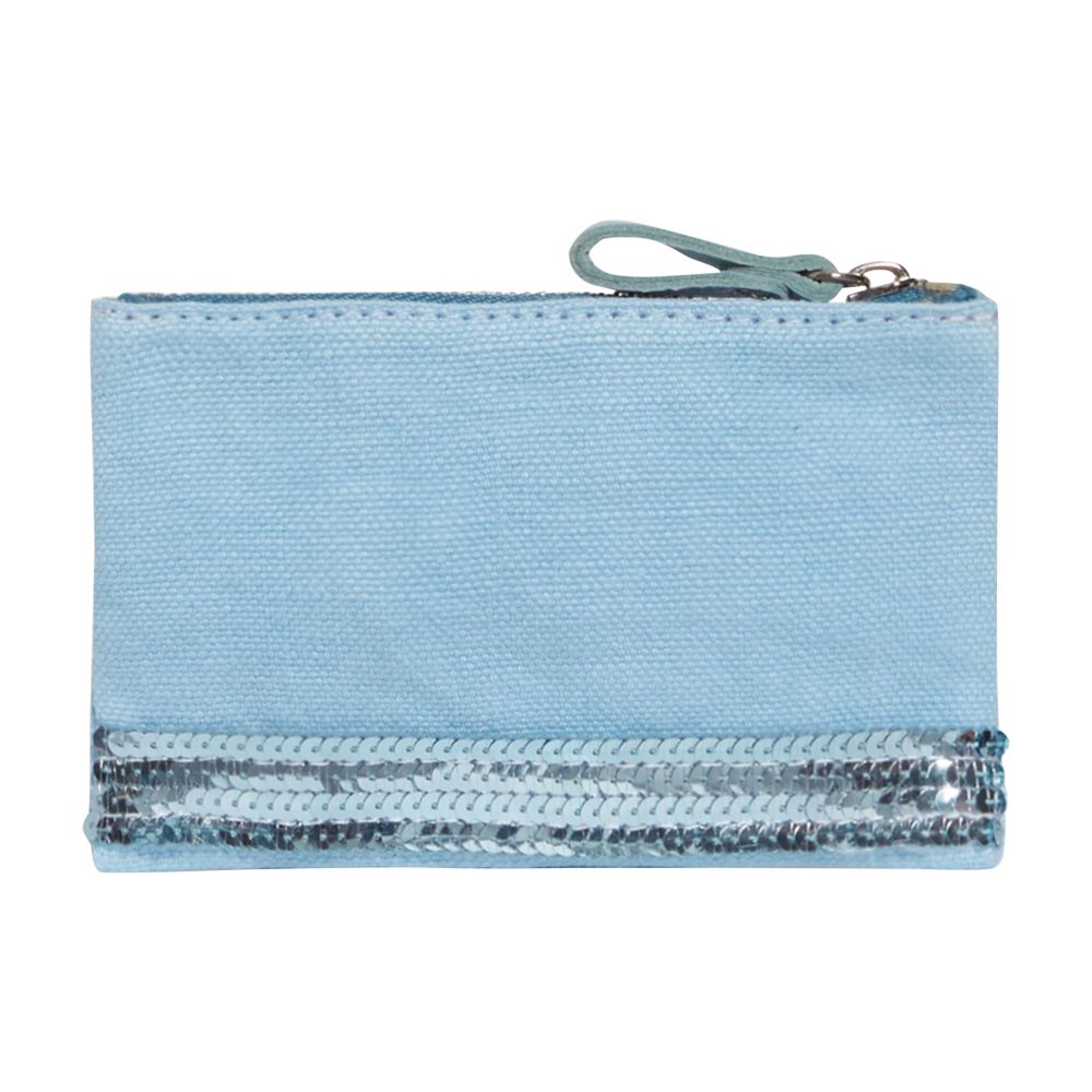  Zipped clutch