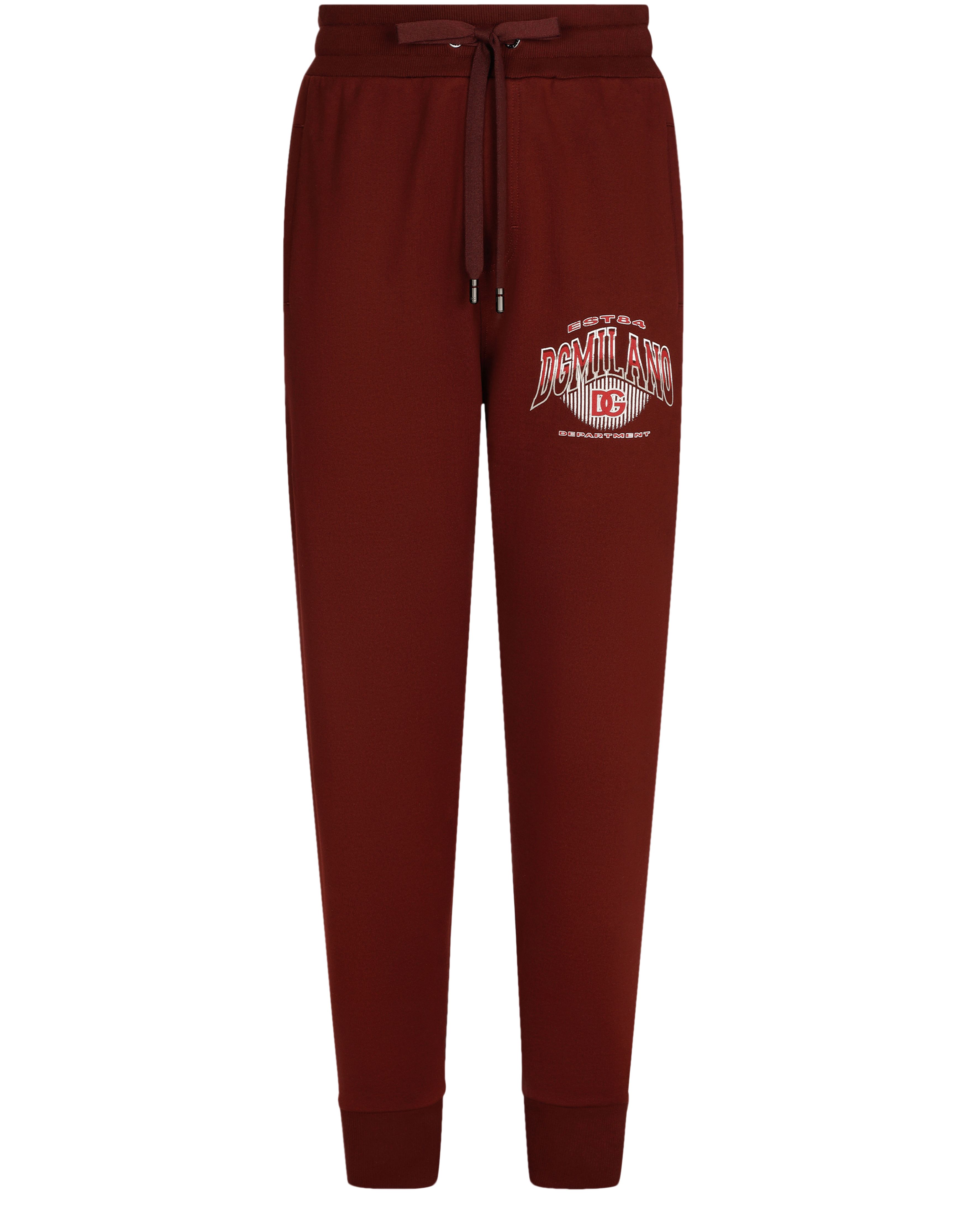 Dolce & Gabbana Jogging Pants in Jersey with DG Logo Print