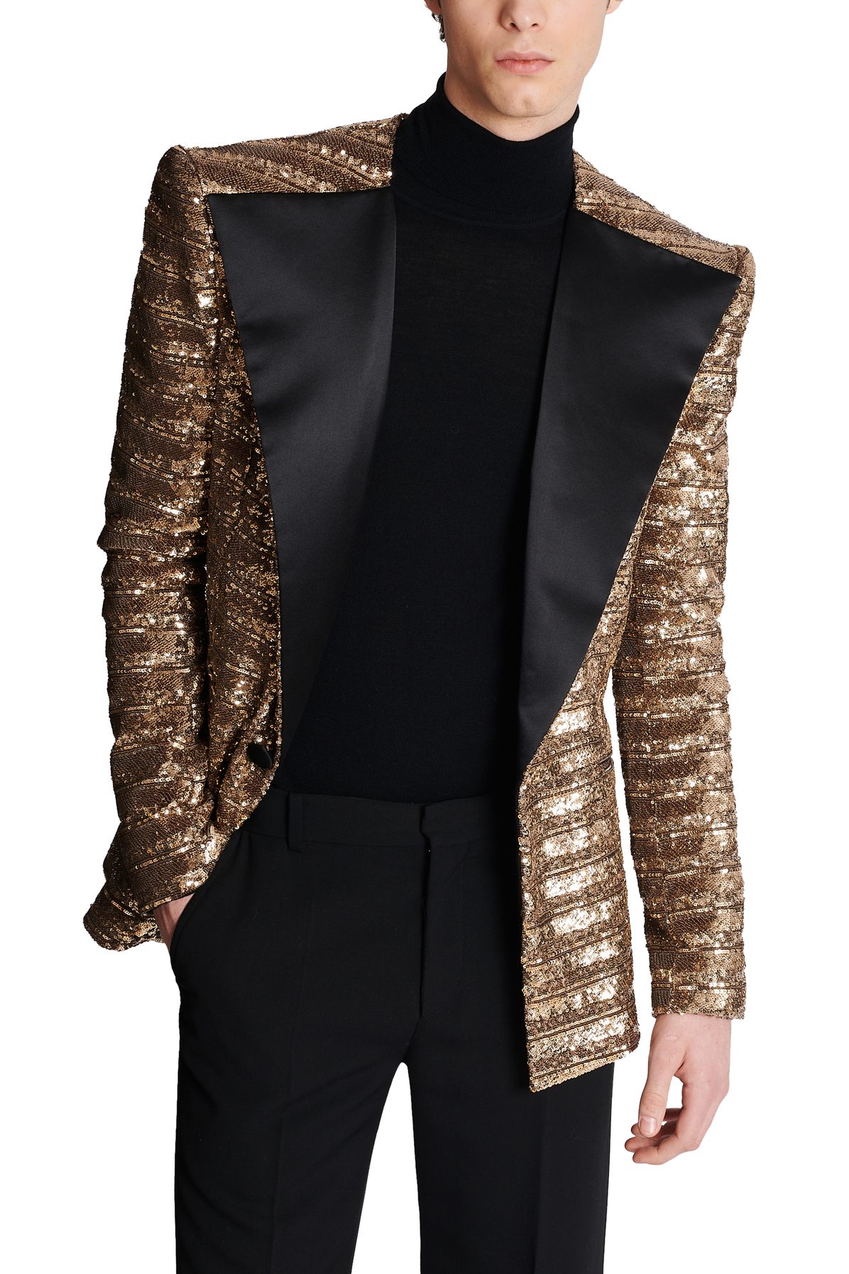 Balmain 70' embroidered jacket