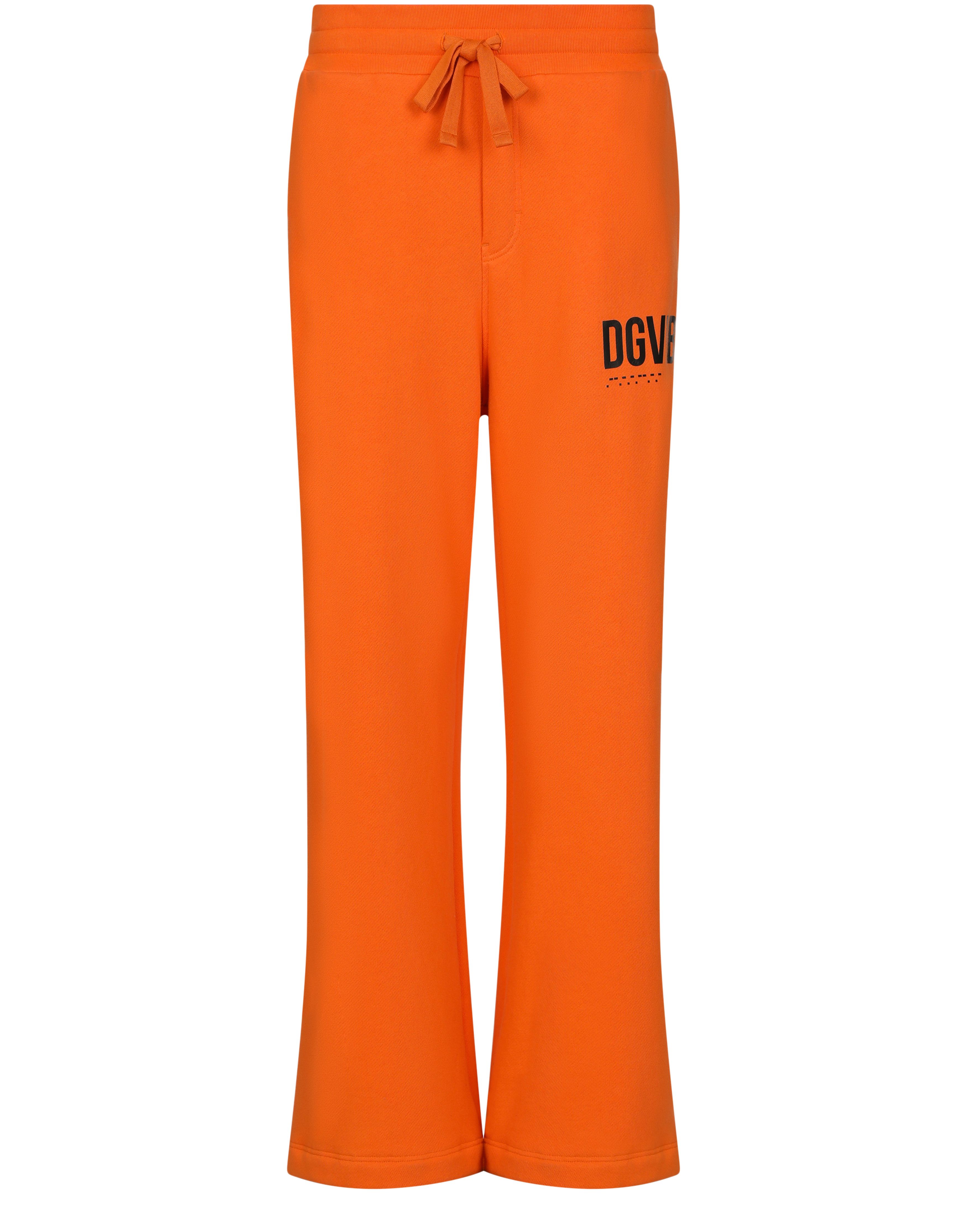 Dolce & Gabbana VIB3 patch printed jersey jogging pants