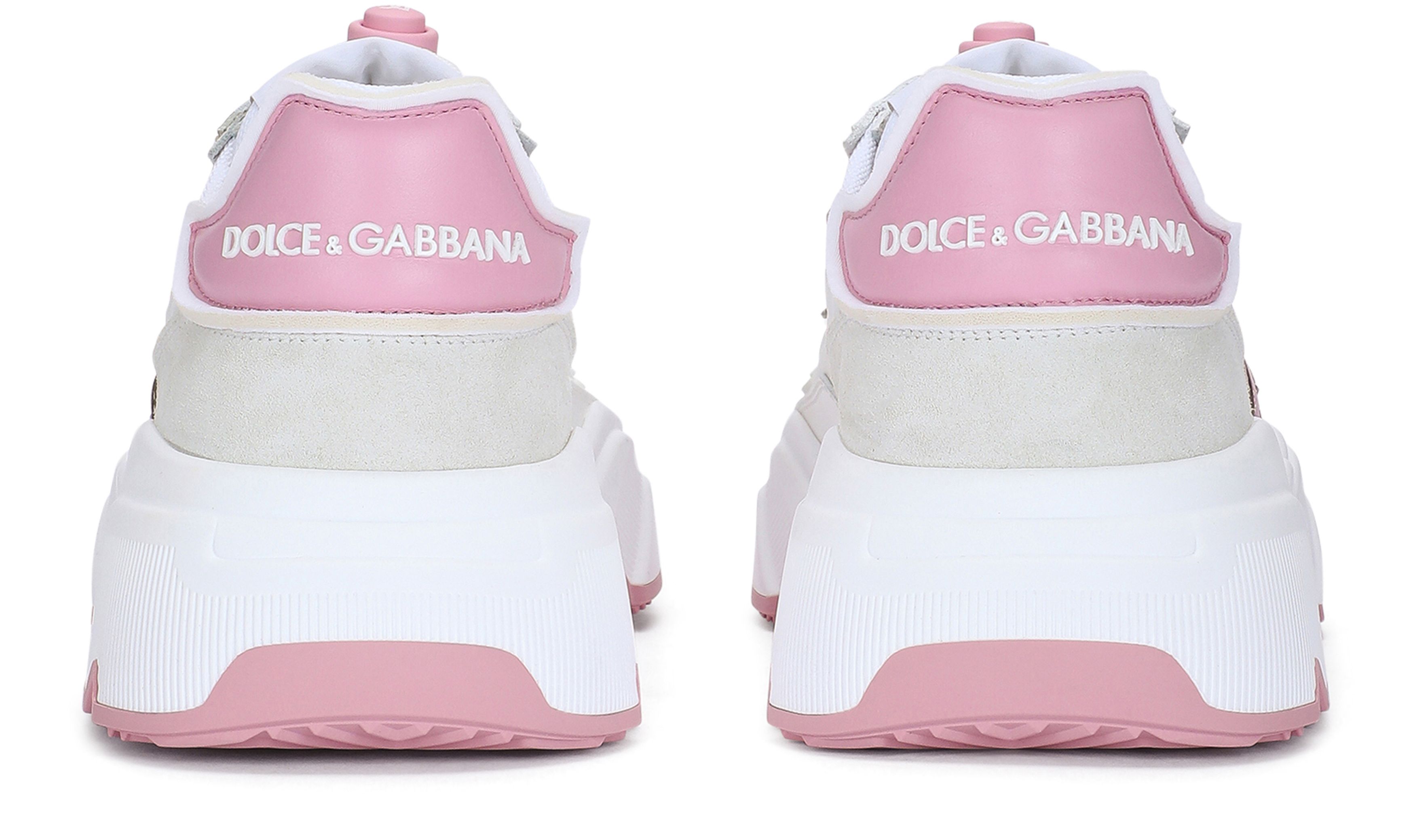 Dolce & Gabbana Mixed-material Daymaster sneakers with DG logo patch